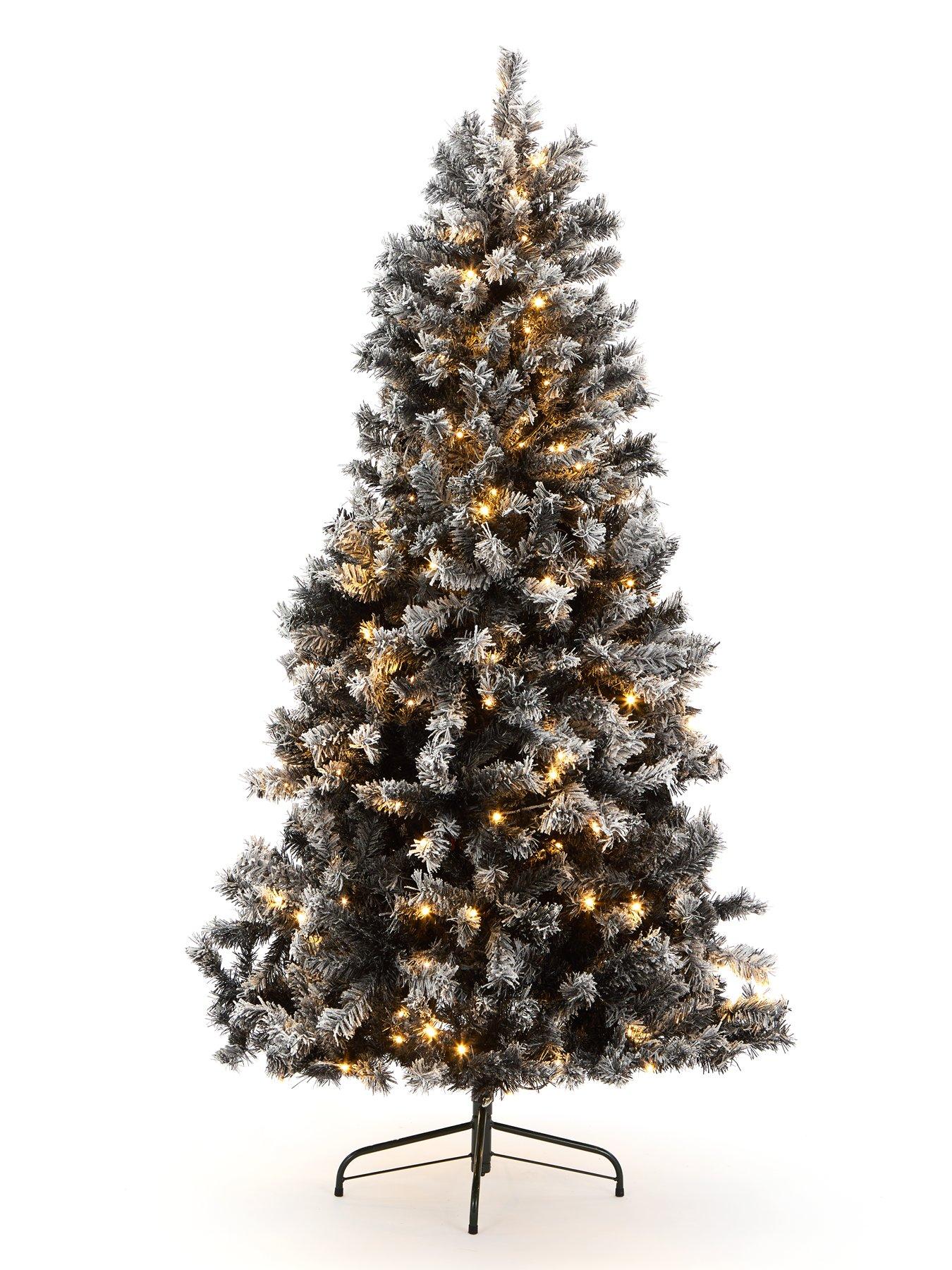 very-home-6ft-black-forest-flocked-pre-lit-christmas-treestillFront