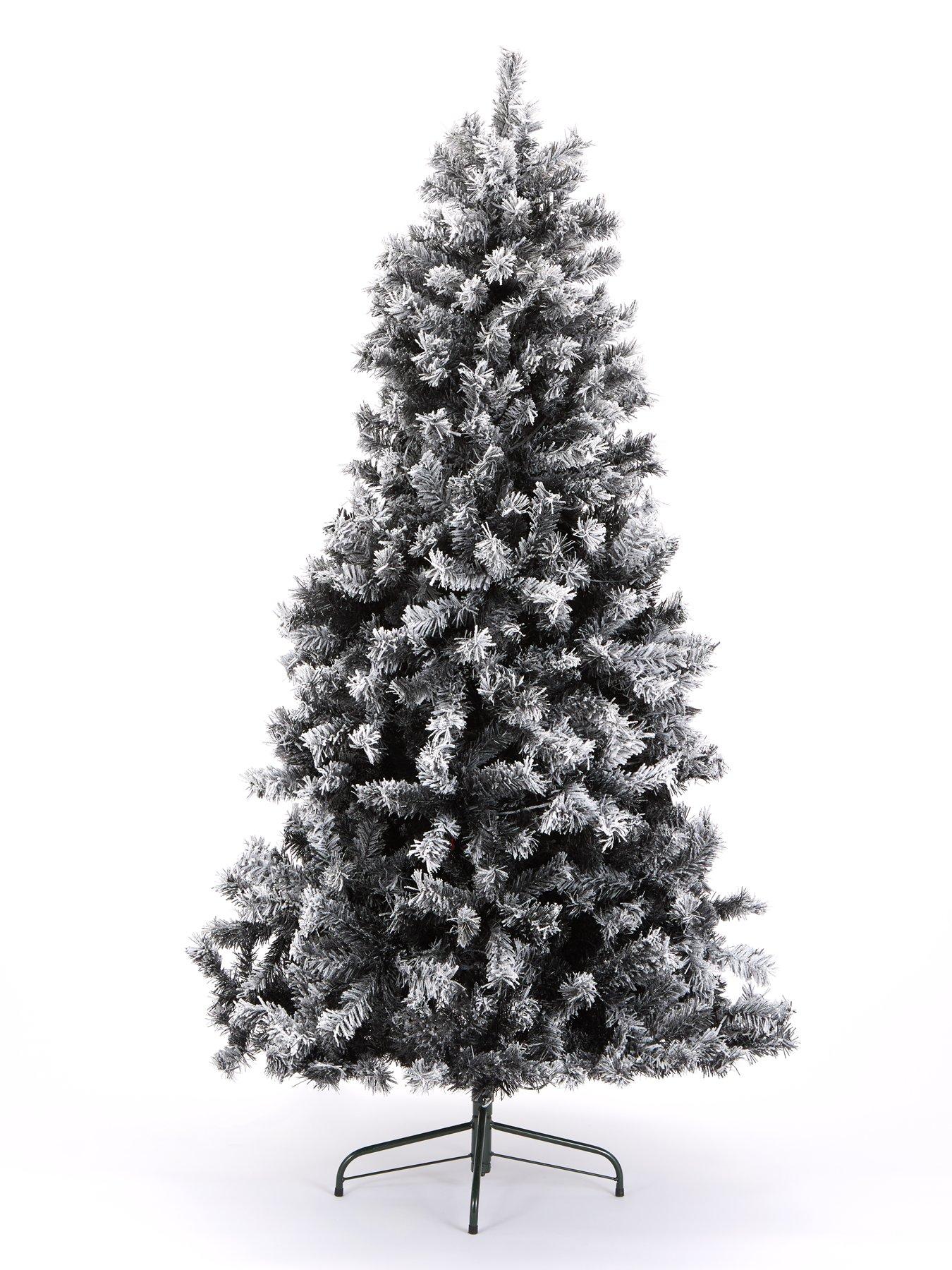 very-home-7ft-black-forest-flocked-pre-lit-christmas-treeback