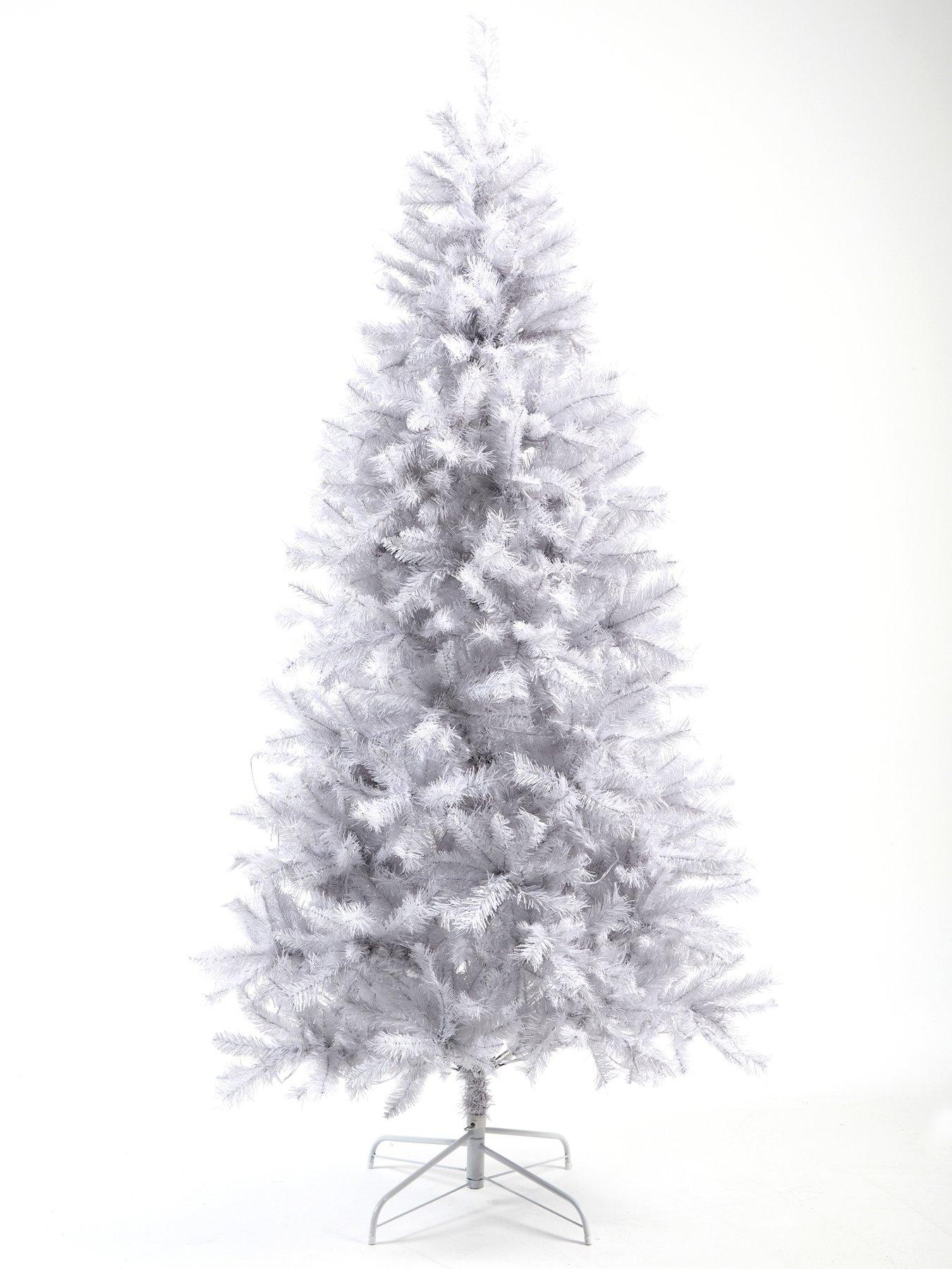 7ft Regal Dual Function Pre Lit White Christmas Tree