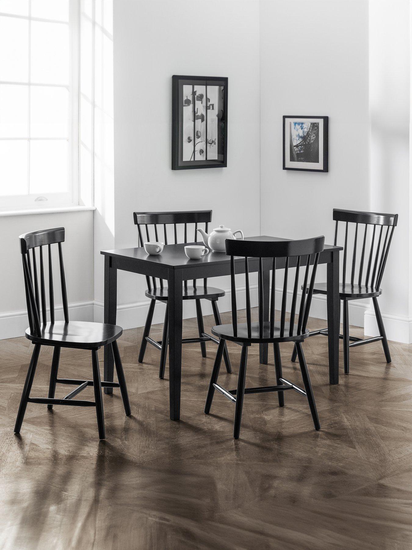 julian-bowen-hudson-114-cmnbspdining-table-blackfront