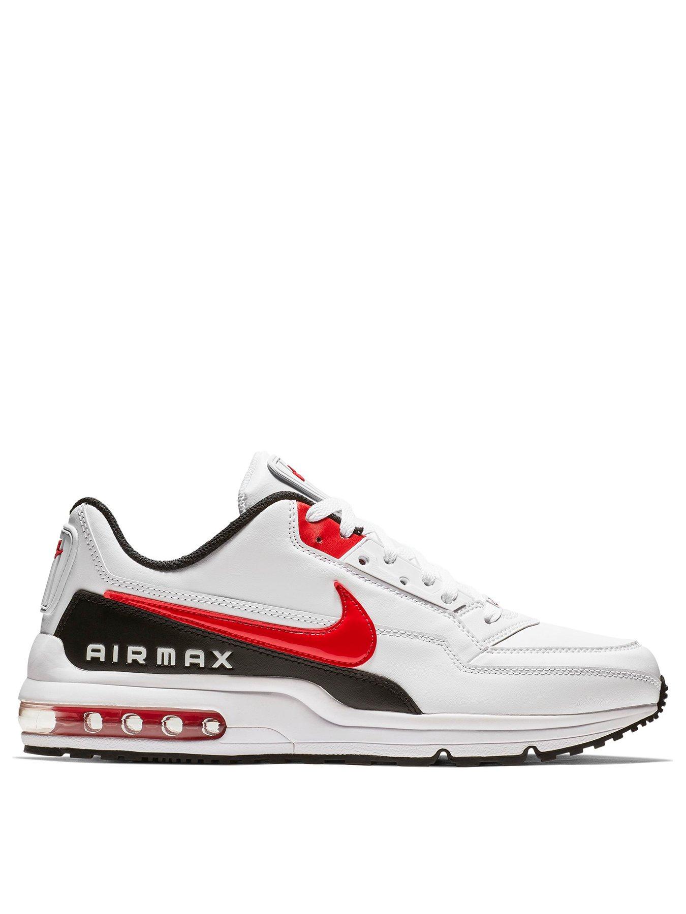 Mens red and shop white air max