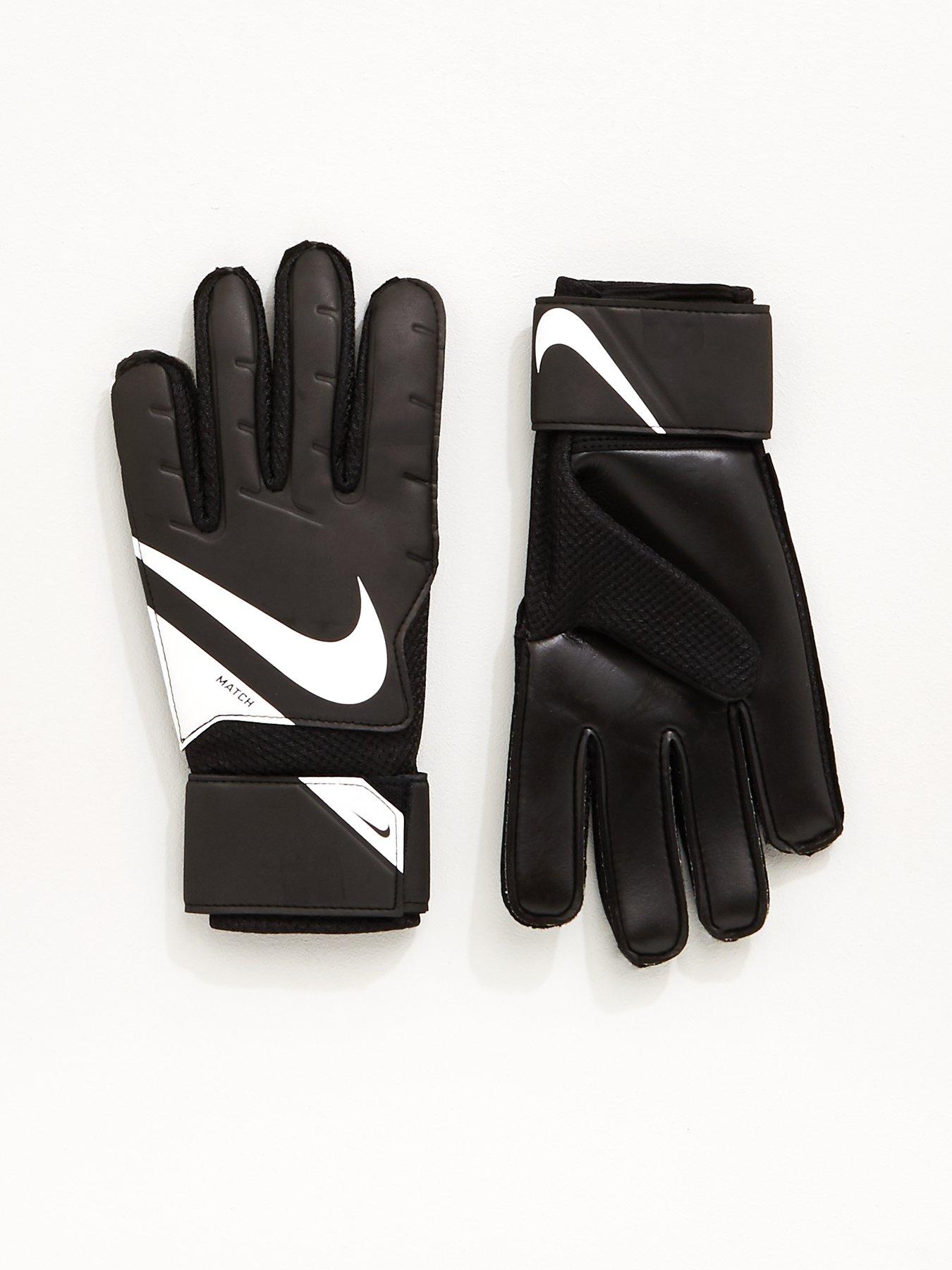 Black nike leather gloves online