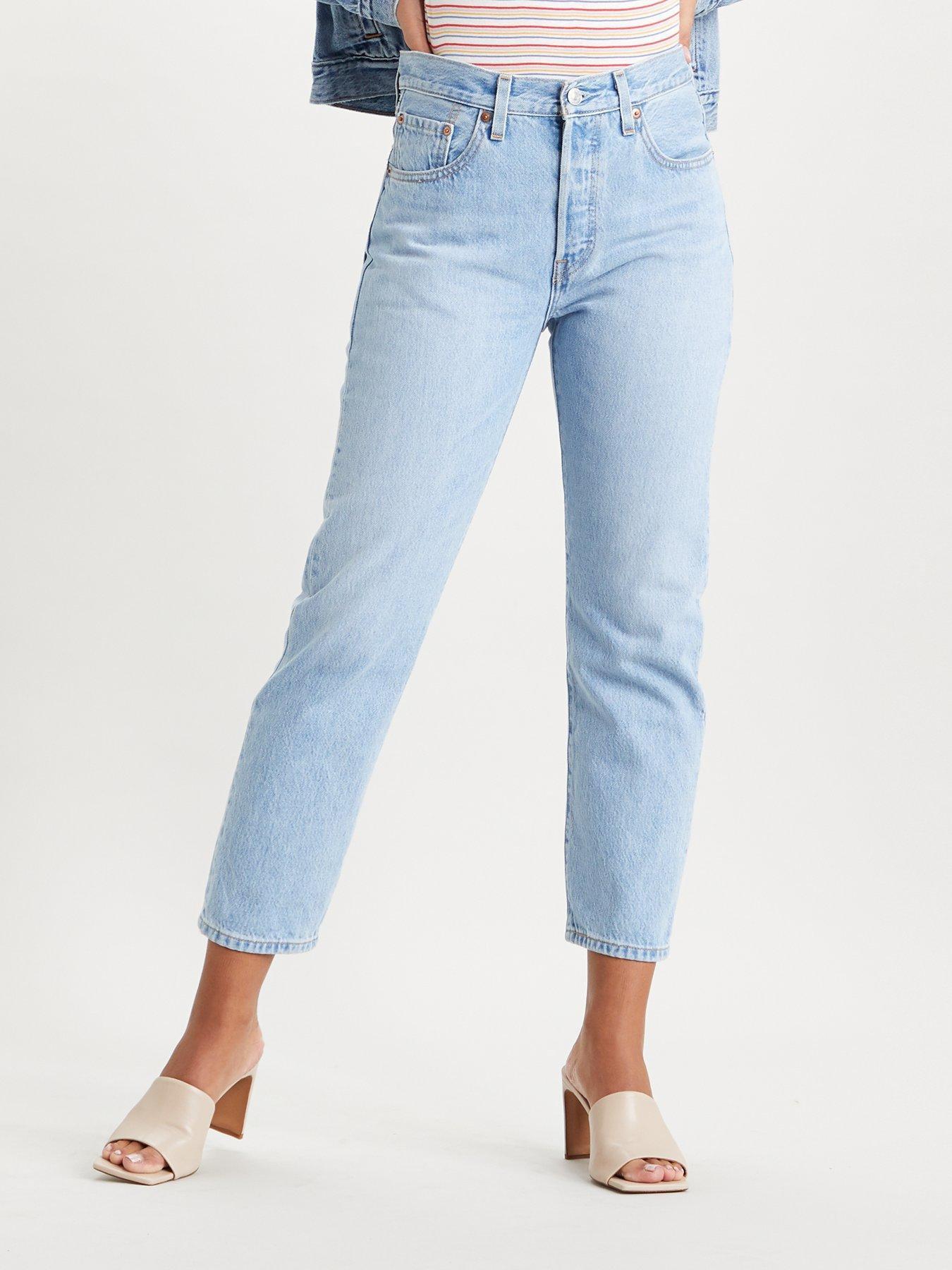 Levi's 501 Crop - Ojai Luxor Ra - Denim Blue | Very Ireland