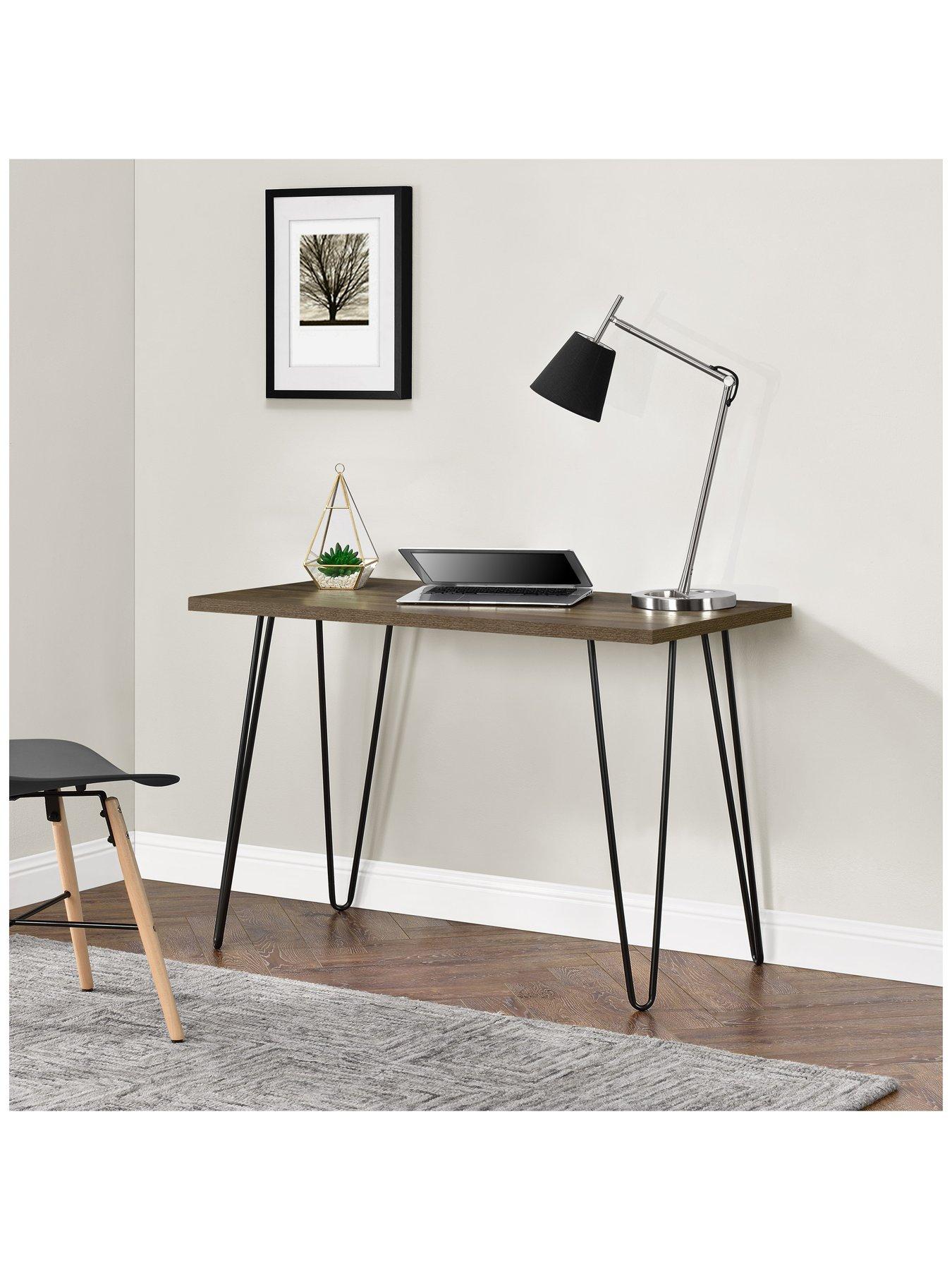 Image 4 of 4 of Dorel Home Owen Desk -&nbsp;Walnut