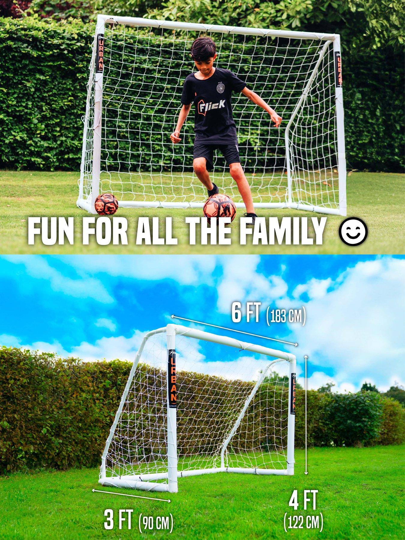 Image 3 of 8 of Football Flick Football Flick 6 x 4ft Match Goal - 3 Year Guarantee