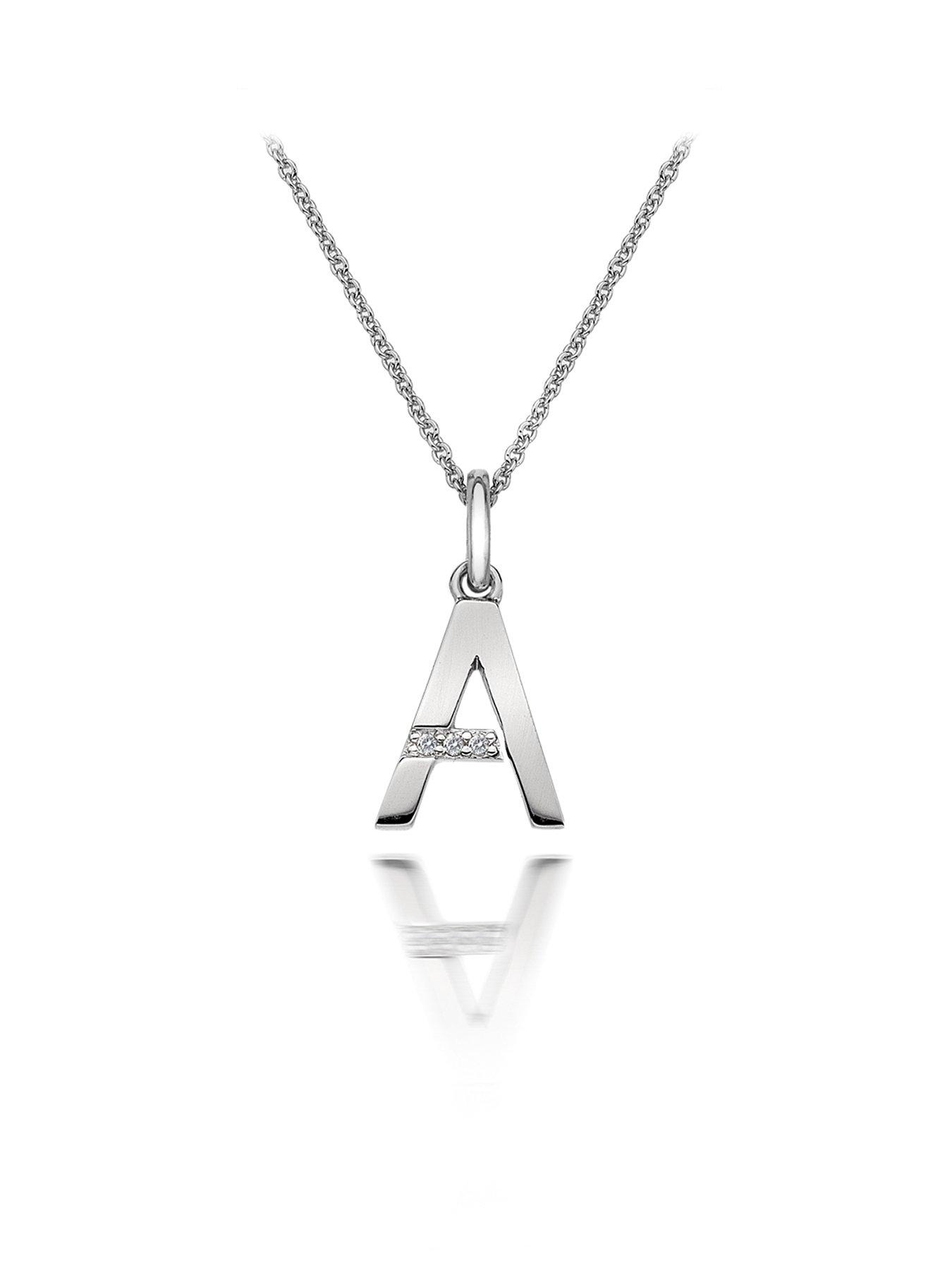 Image 1 of 2 of Hot Diamonds Micro-Amulets Letter Pendant
