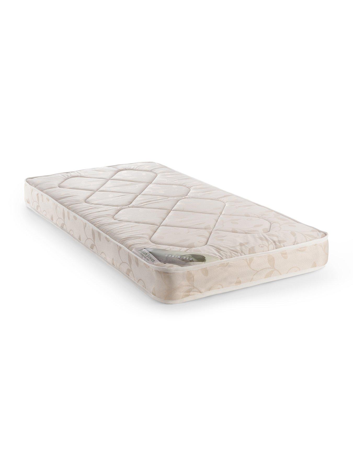 Image 6 of 7 of Julian Bowen Trio Triple Stacker Bunk Bed with Spring Mattress Option - Light Grey