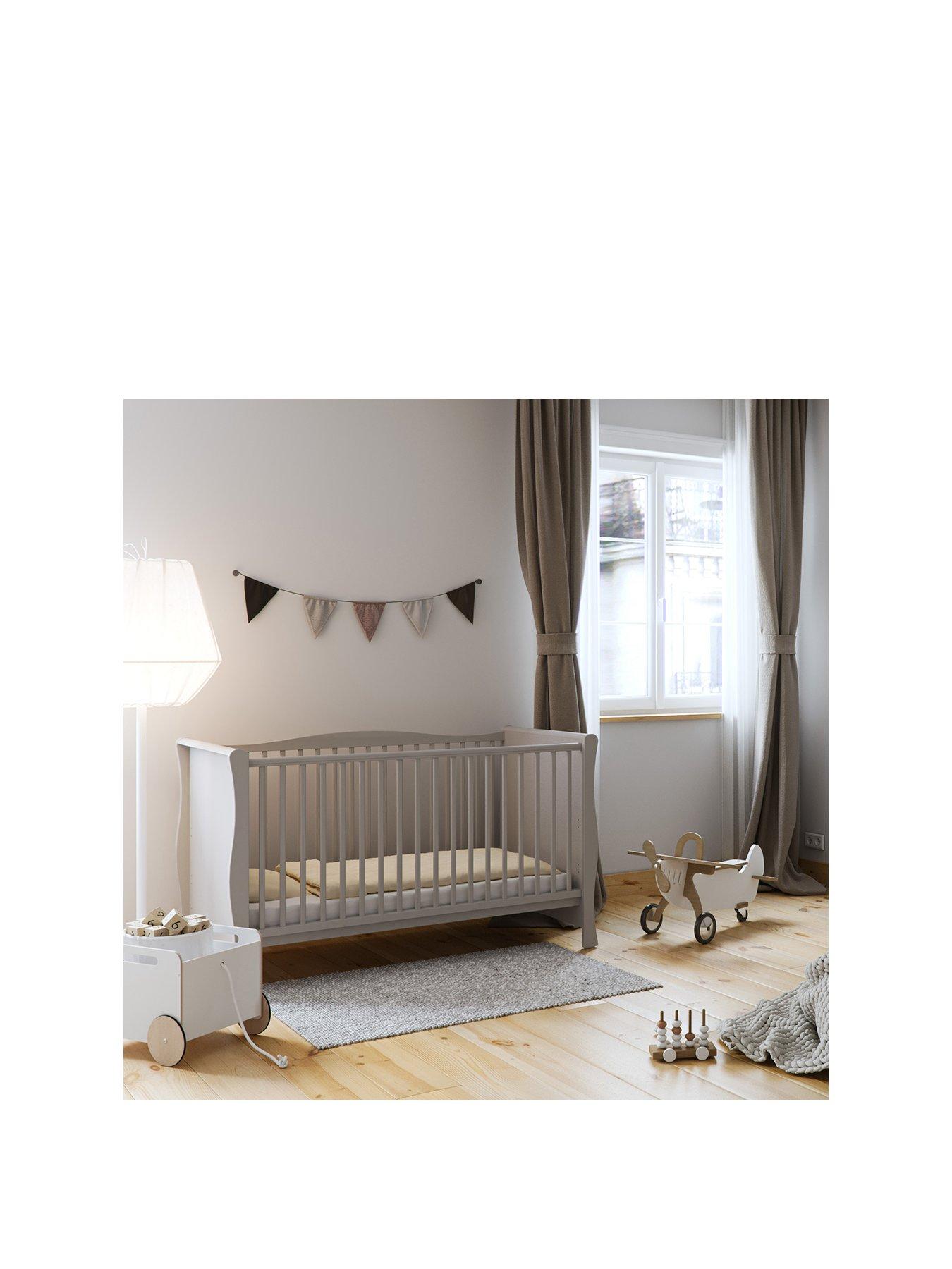 Light store grey cot