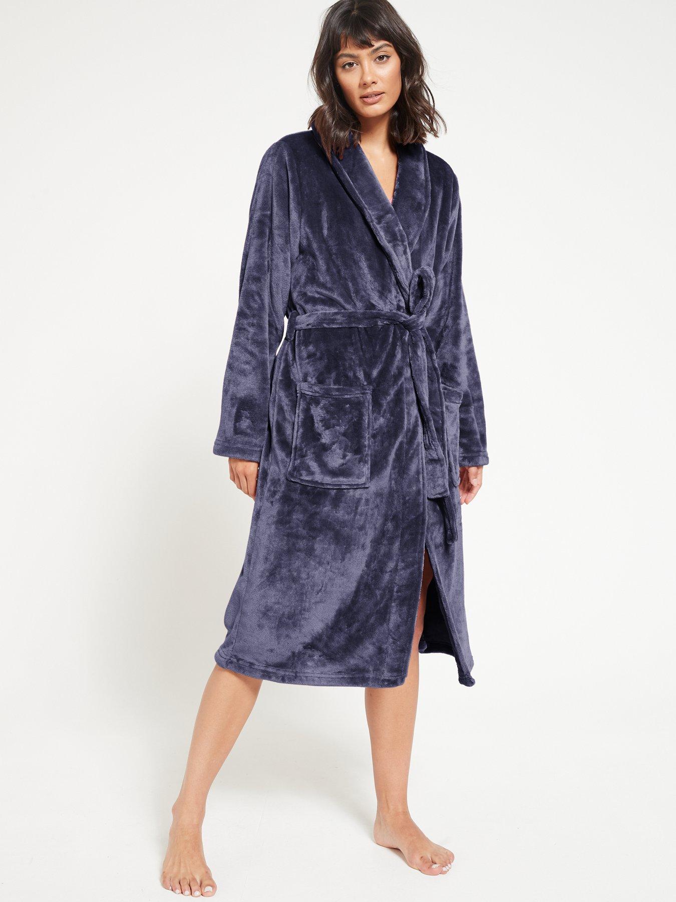 long soft dressing gown