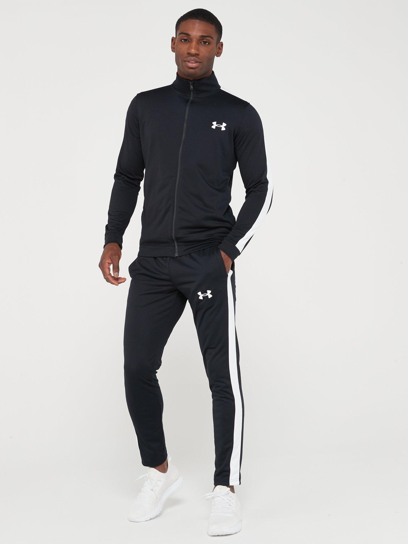 Image 3 of 5 of UNDER ARMOUR Training Knit Tracksuit - Black/White