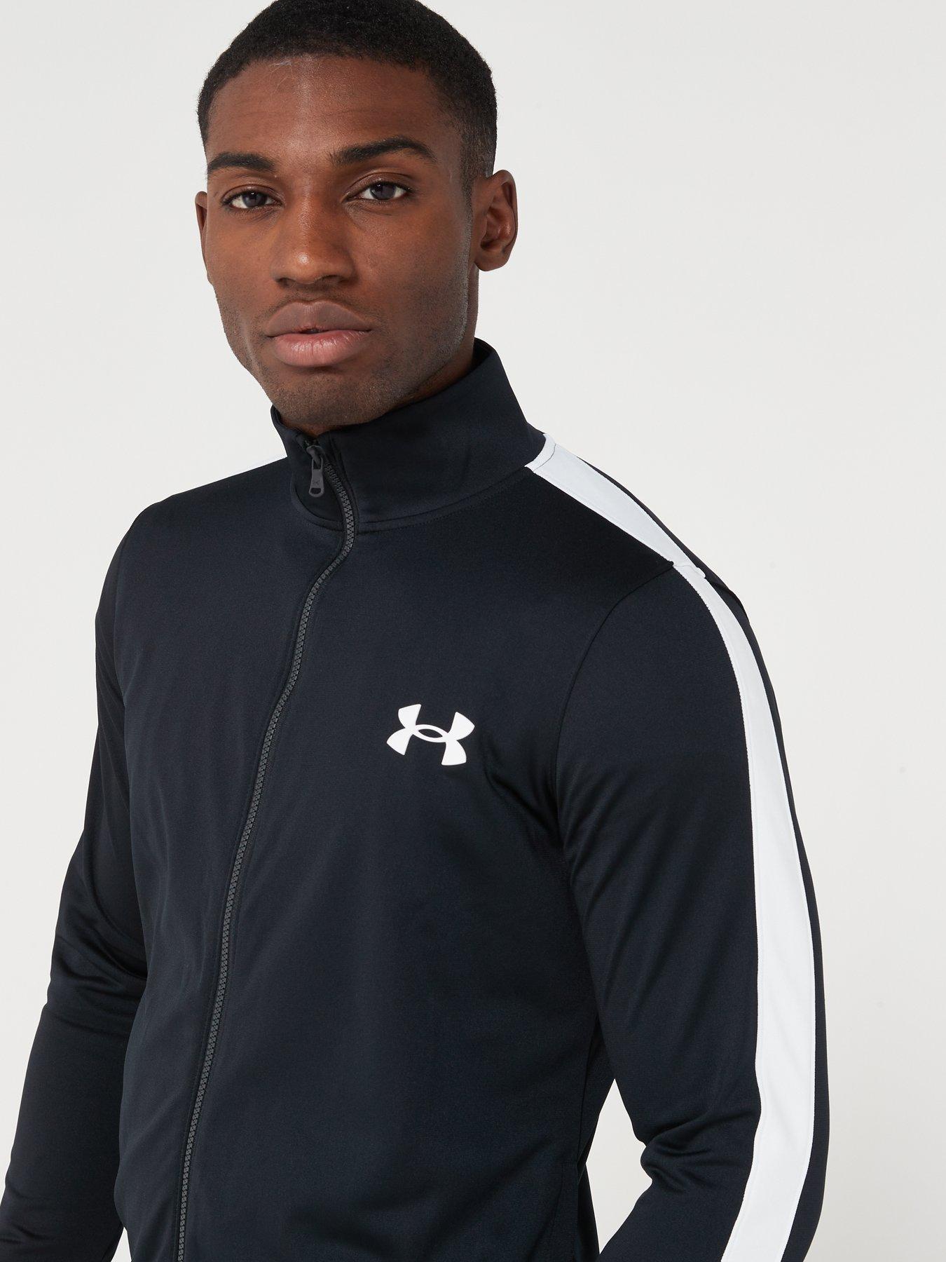 Image 5 of 5 of UNDER ARMOUR Training Knit Tracksuit - Black/White