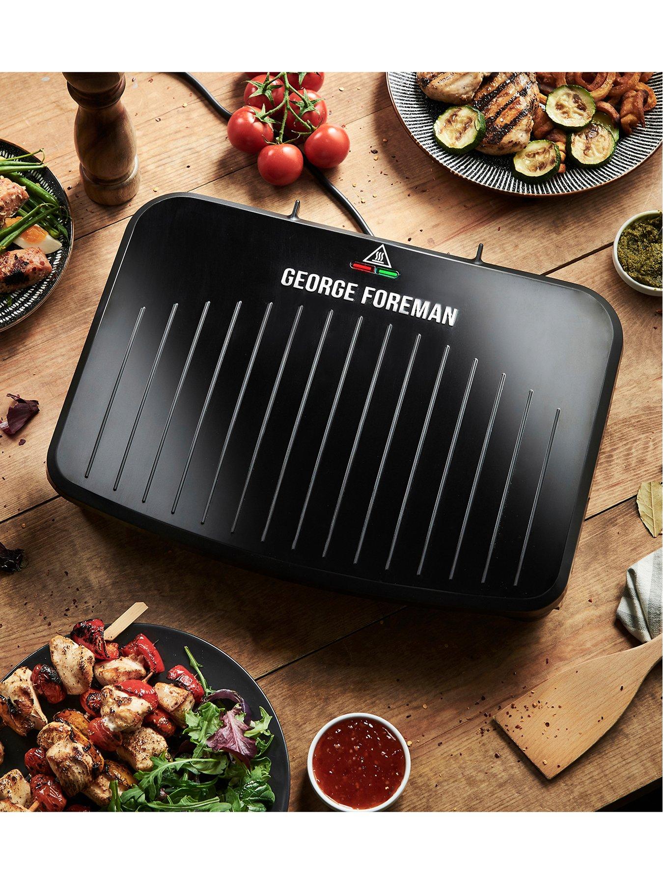 Image 4 of 8 of George Foreman Large Black Fit Grill - 25820