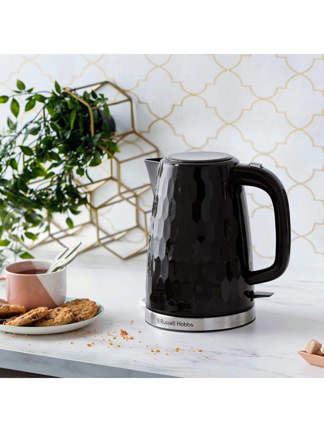 Image 2 of 8 of Russell Hobbs Honeycomb Black Plastic Kettle - 26051