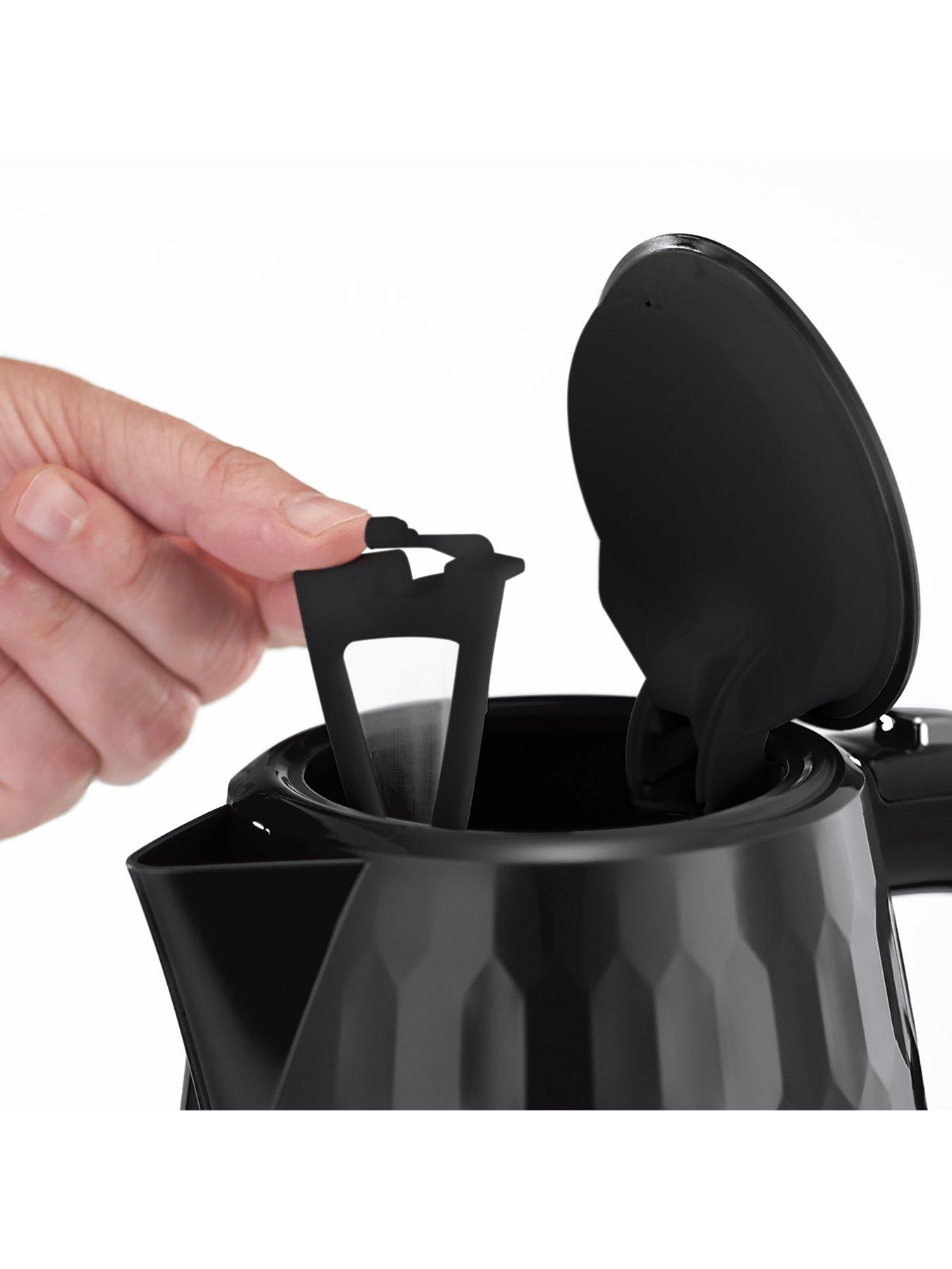 Image 4 of 8 of Russell Hobbs Honeycomb Black Plastic Kettle - 26051