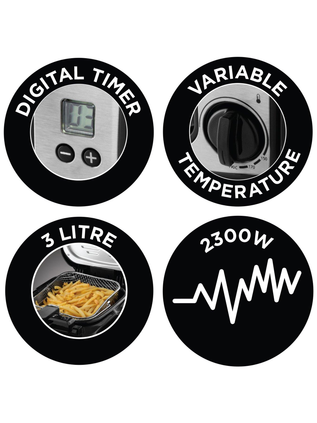 Image 6 of 6 of Russell Hobbs 3-Litre Digital Deep Fryer - 24580