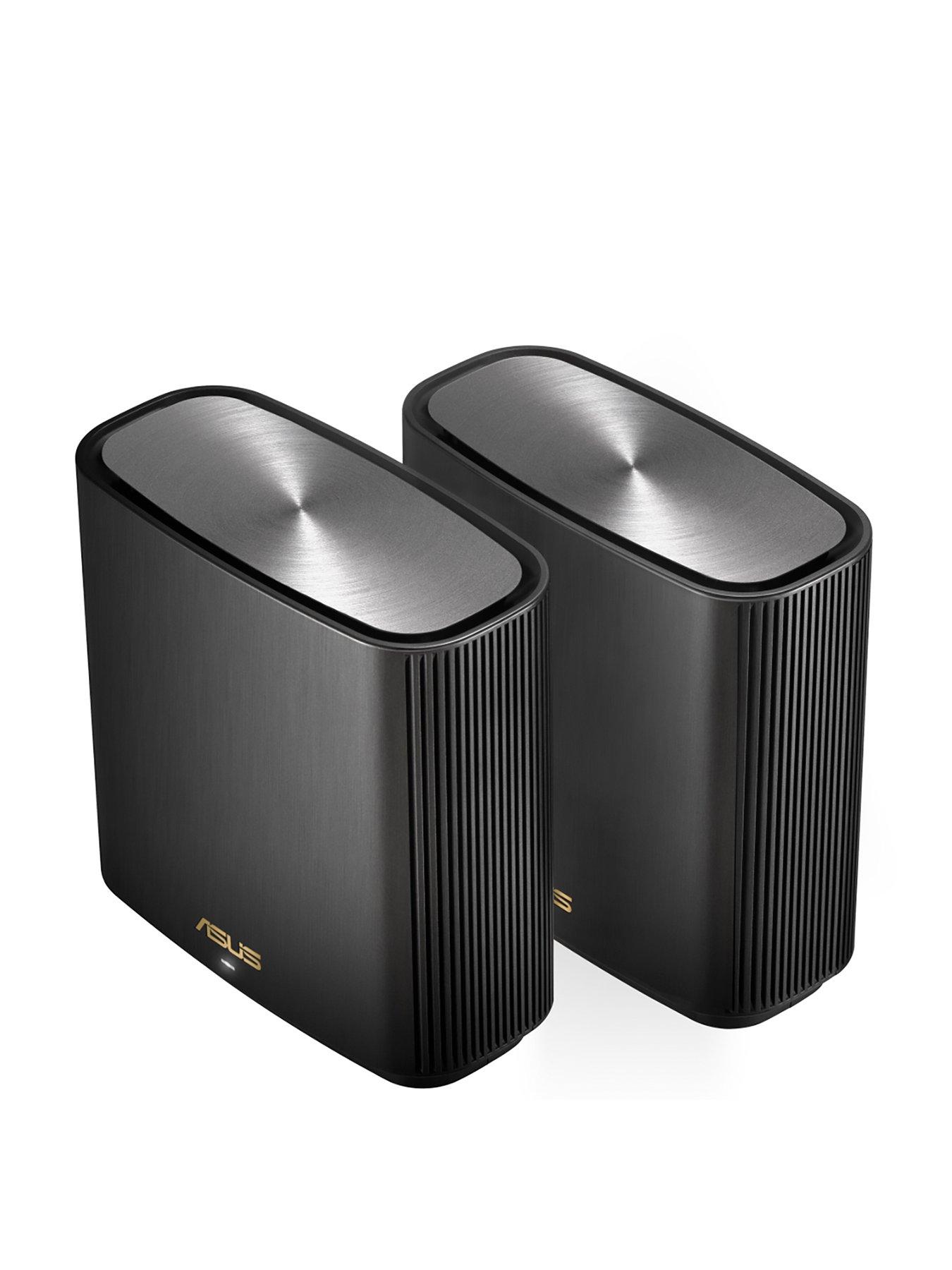 Image 1 of 3 of Asus ZenWiFi XT8 (2 Pack) WiFi 6 AX6600 Whole Home WiFi Tri-Band Mesh System - PS5 compatible