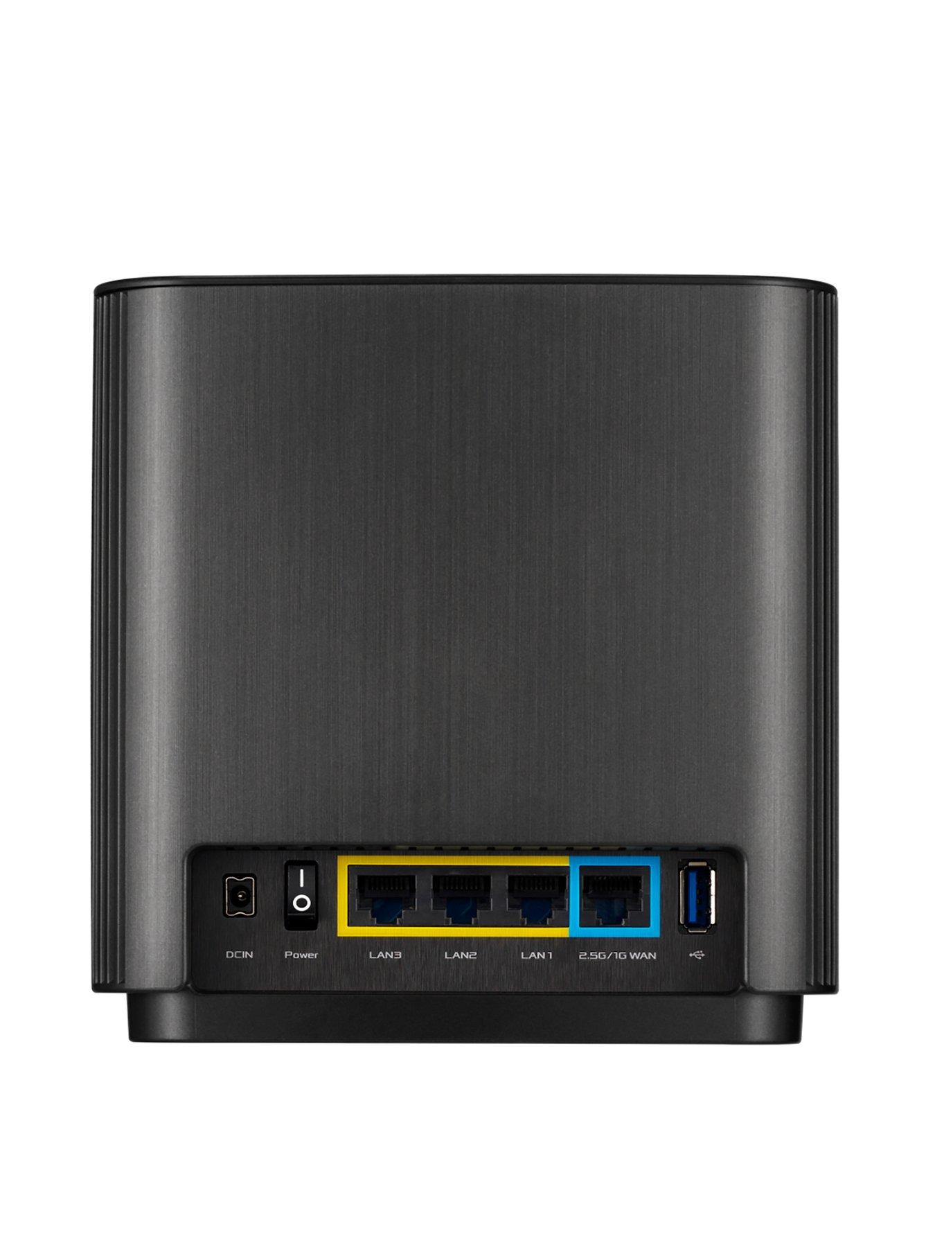 Image 2 of 3 of Asus ZenWiFi XT8 (2 Pack) WiFi 6 AX6600 Whole Home WiFi Tri-Band Mesh System - PS5 compatible