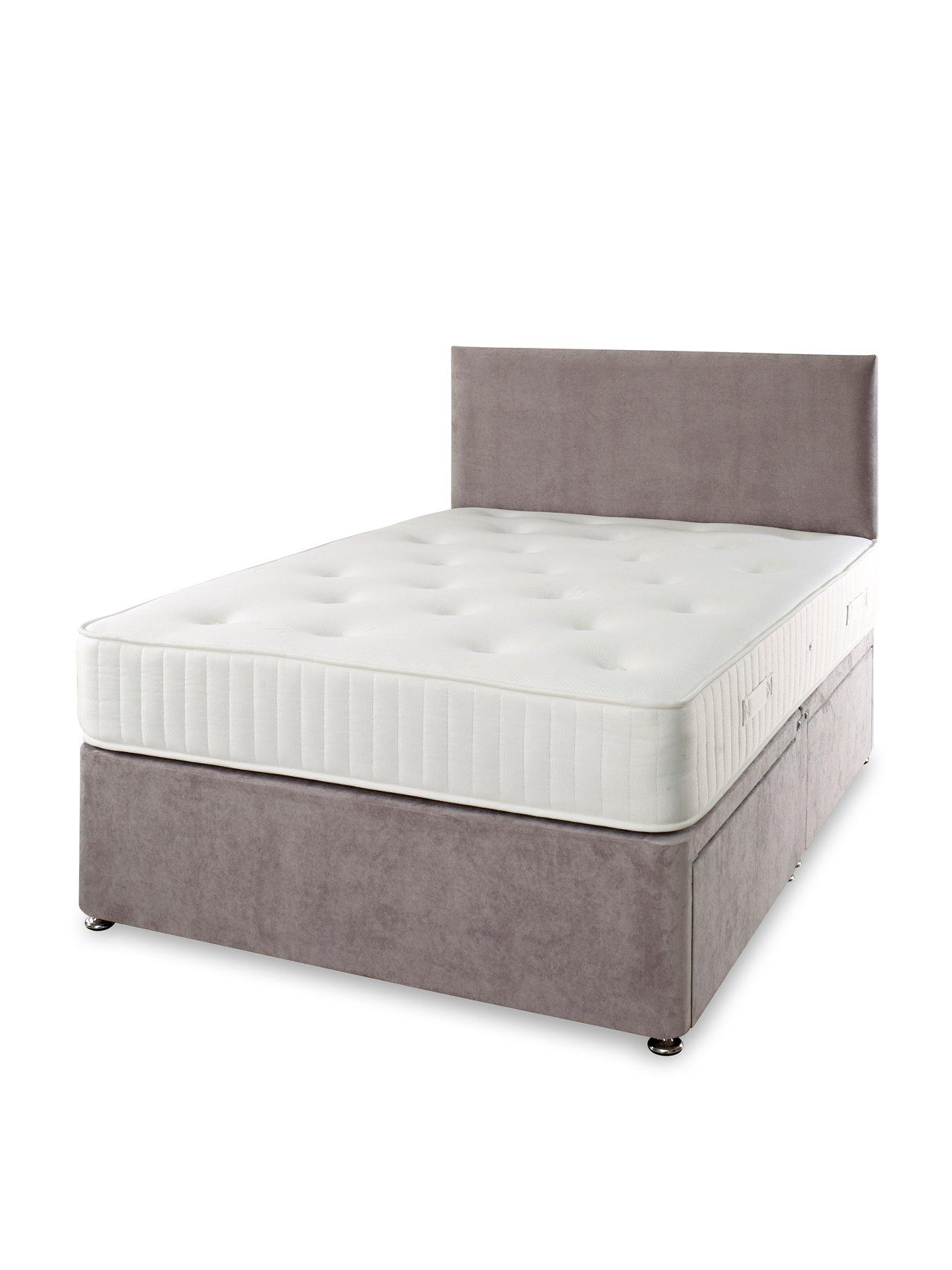 Image 3 of 6 of Shire Beds Tivoli Ortho Mattress and Upholstered Divan Base Bed Set (Headboard sold separately)&nbsp;- FSC&reg; Certified
