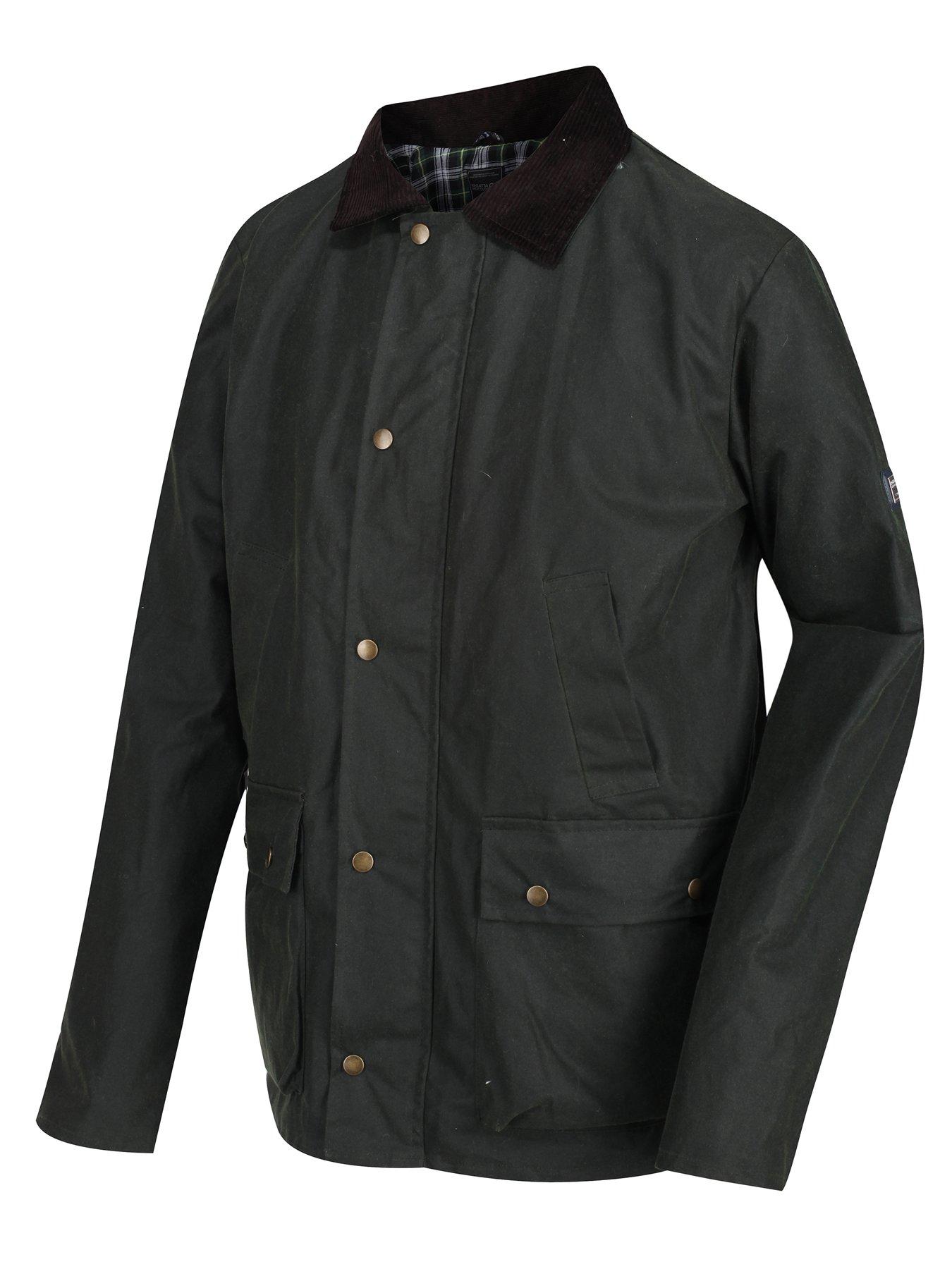 regatta-country-wax-jacket-dark-khakifront
