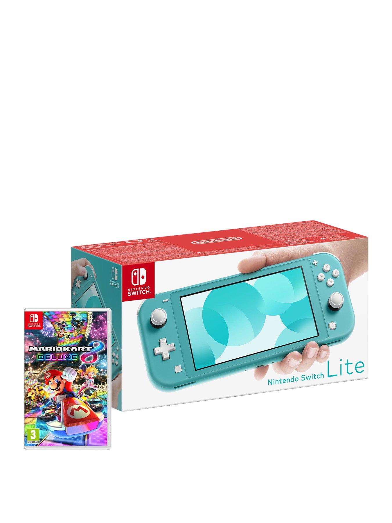 Image 1 of 6 of Nintendo Nintendo Switch Lite Console with Mario Kart 8 Deluxe