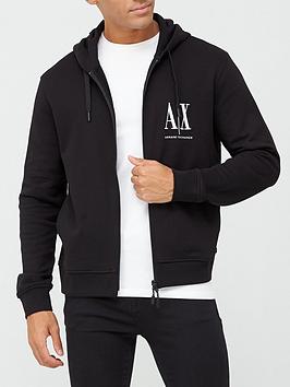 armani-exchange-ax-icon-logo-zip-through-hoodie-black