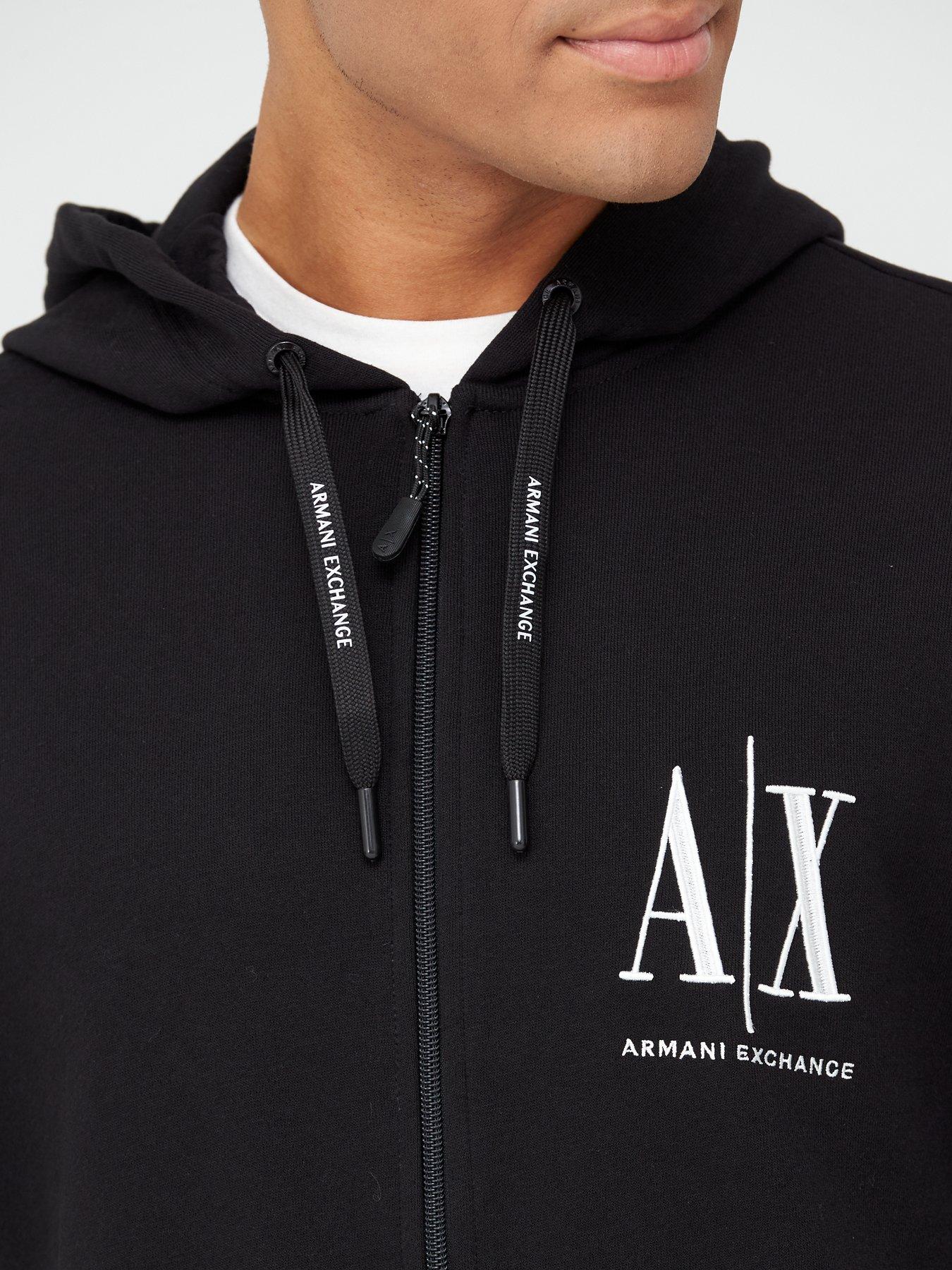 Armani Exchange Hoodie - black 