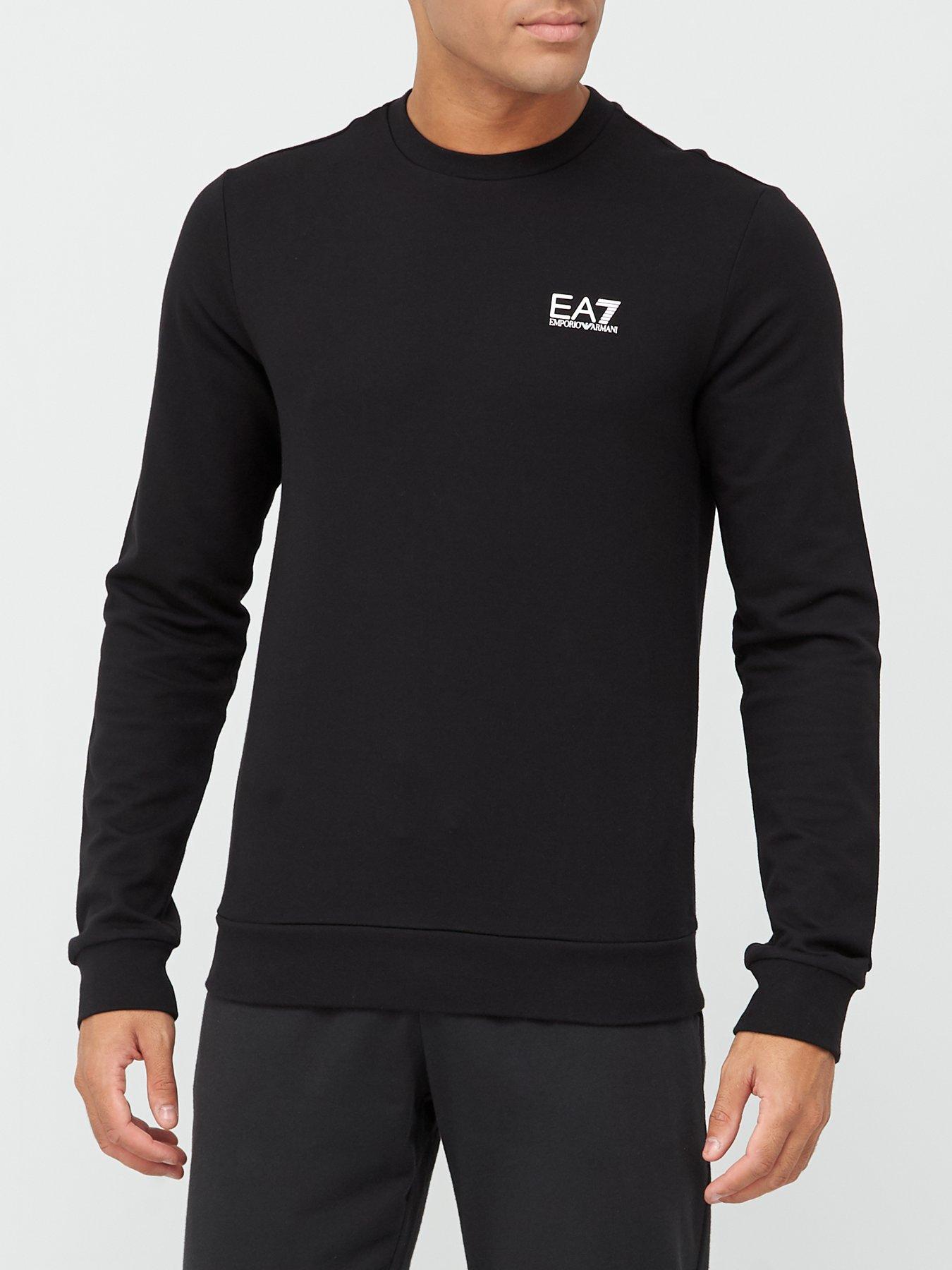 Ea7 store sweatshirt black