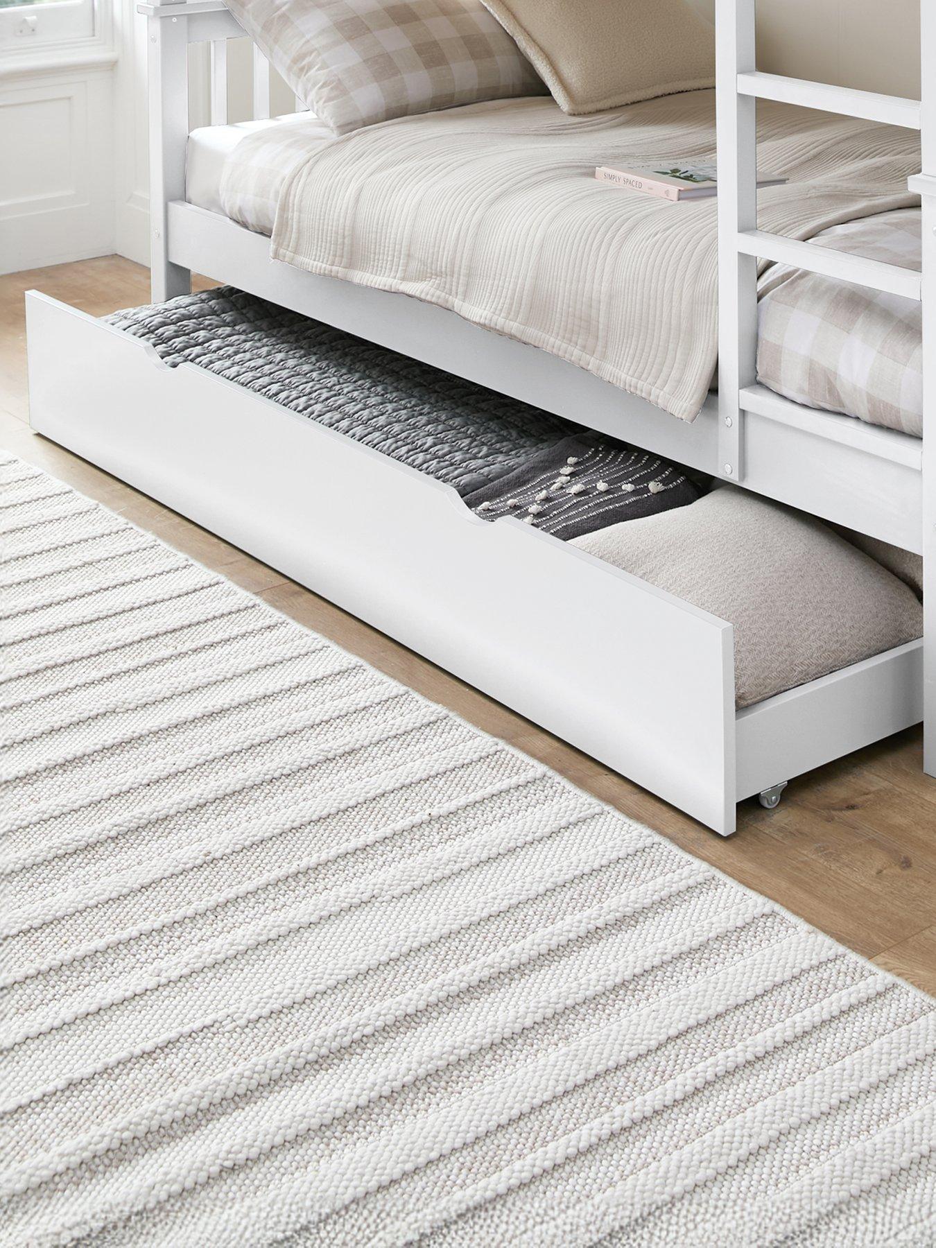 the-very-collection-classic-novara-kids-under-bed-storage-drawer-add-on-whitenbsp--fscreg-certified