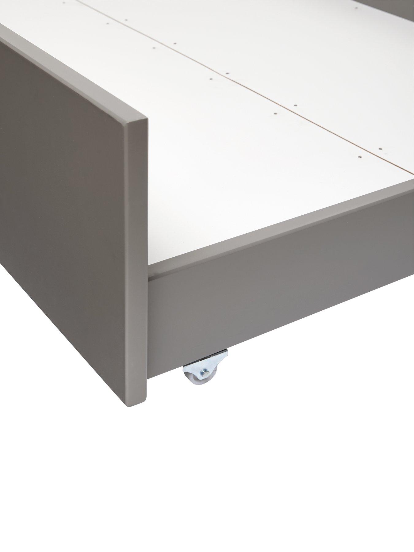 Image 3 of 5 of The Very Collection Classic Novara Kids Under Bed Storage Drawer Add-on -&nbsp;Grey&nbsp;- FSC&reg; Certified