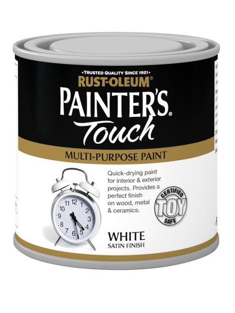 rust-oleum-painterrsquos-touch-toy-safe-satin-finish-multi-purpose-paint-ndash-white-250-ml