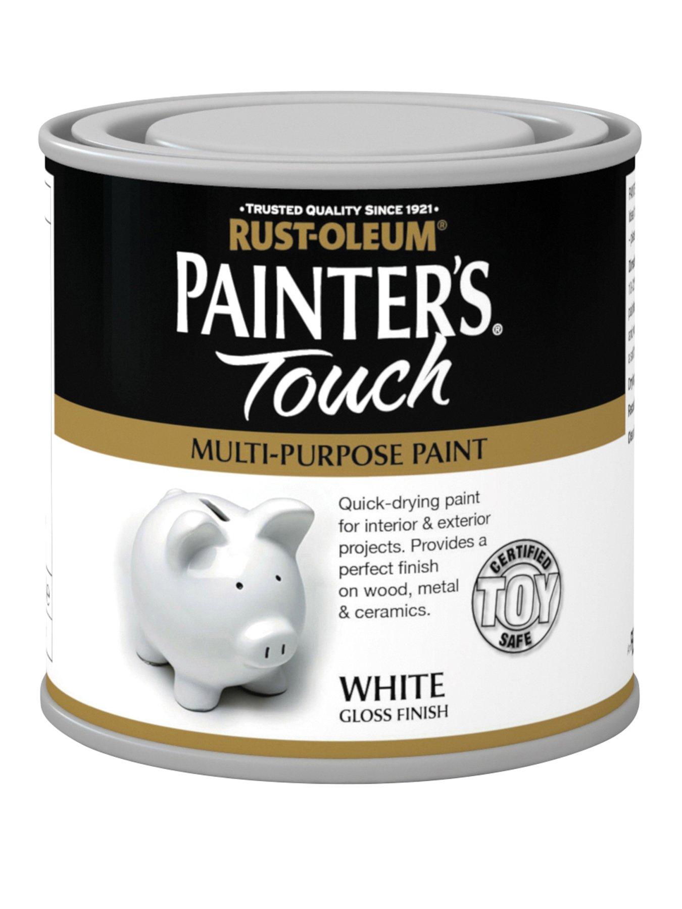 undefined Painter’s Touch Toy Safe Gloss Multi-Purpose Paint – White 250 ml