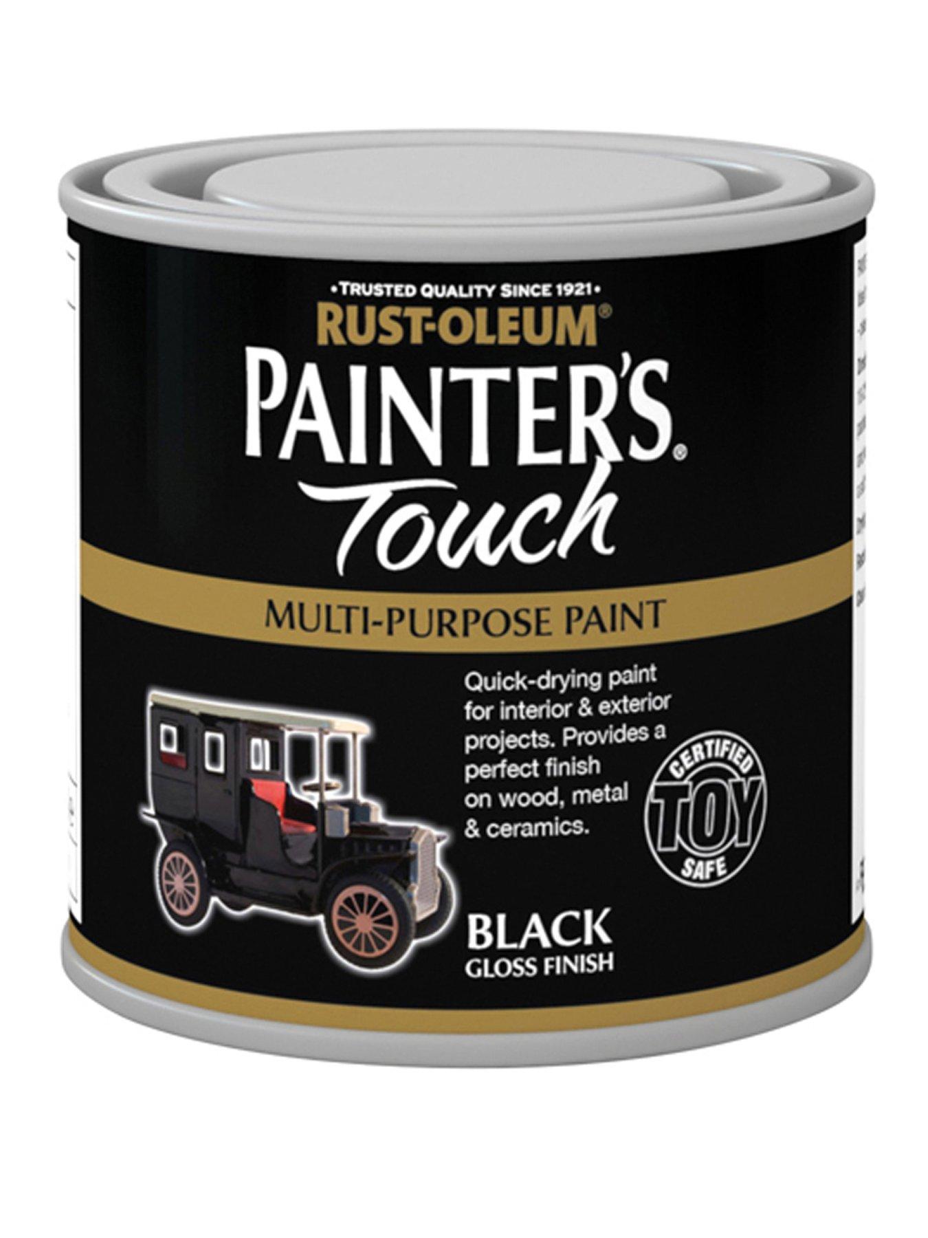 rust-oleum-painterrsquos-touch-toy-safe-gloss-finish-multi-purpose-paint-ndash-black-250ml