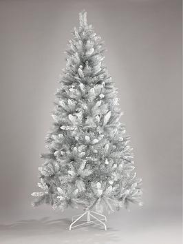 8ft-silver-grey-sparkle-christmas-tree-with-frosted-tips