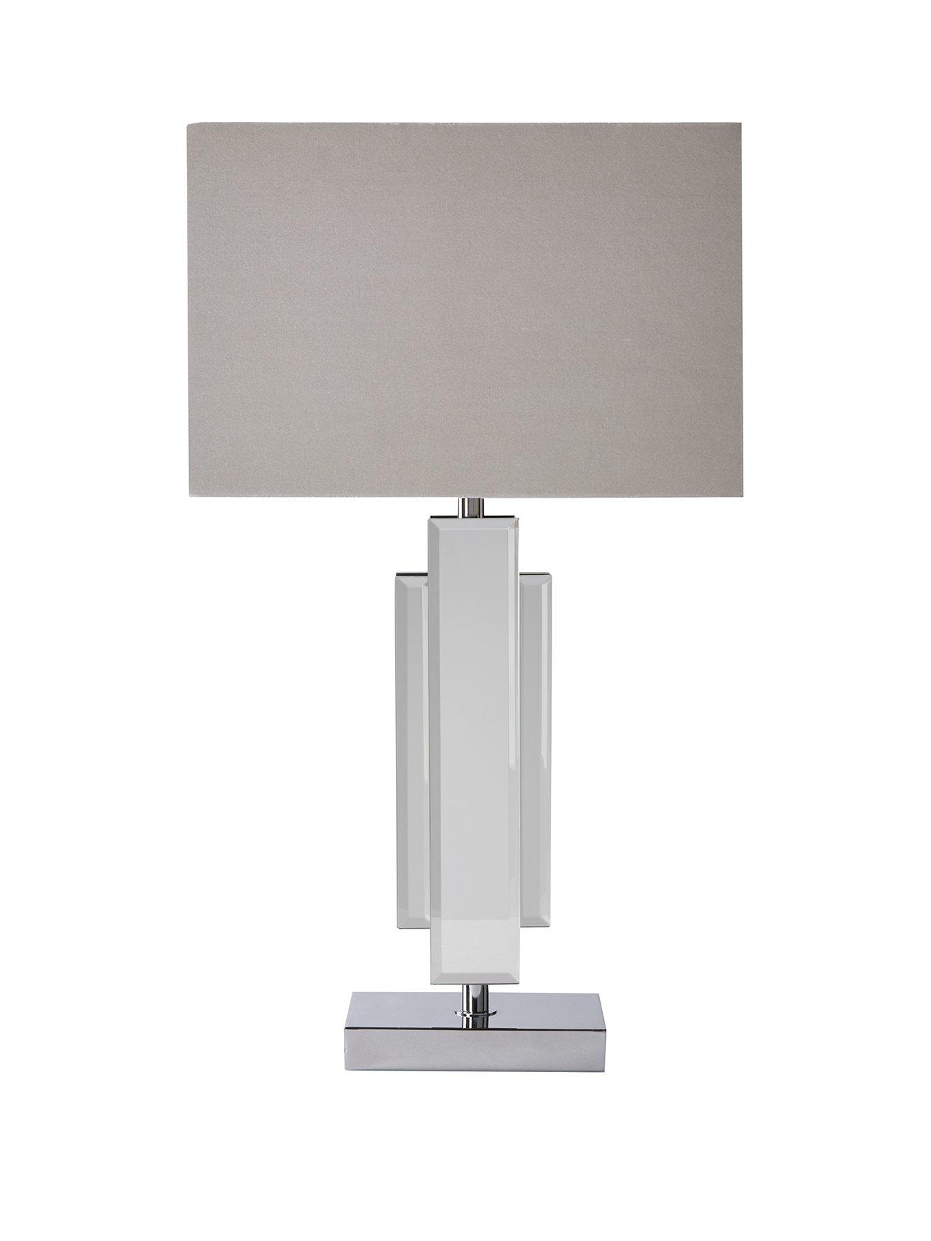 Image 2 of 5 of The Very Collection Rene Mirrored Glass Table Lamp