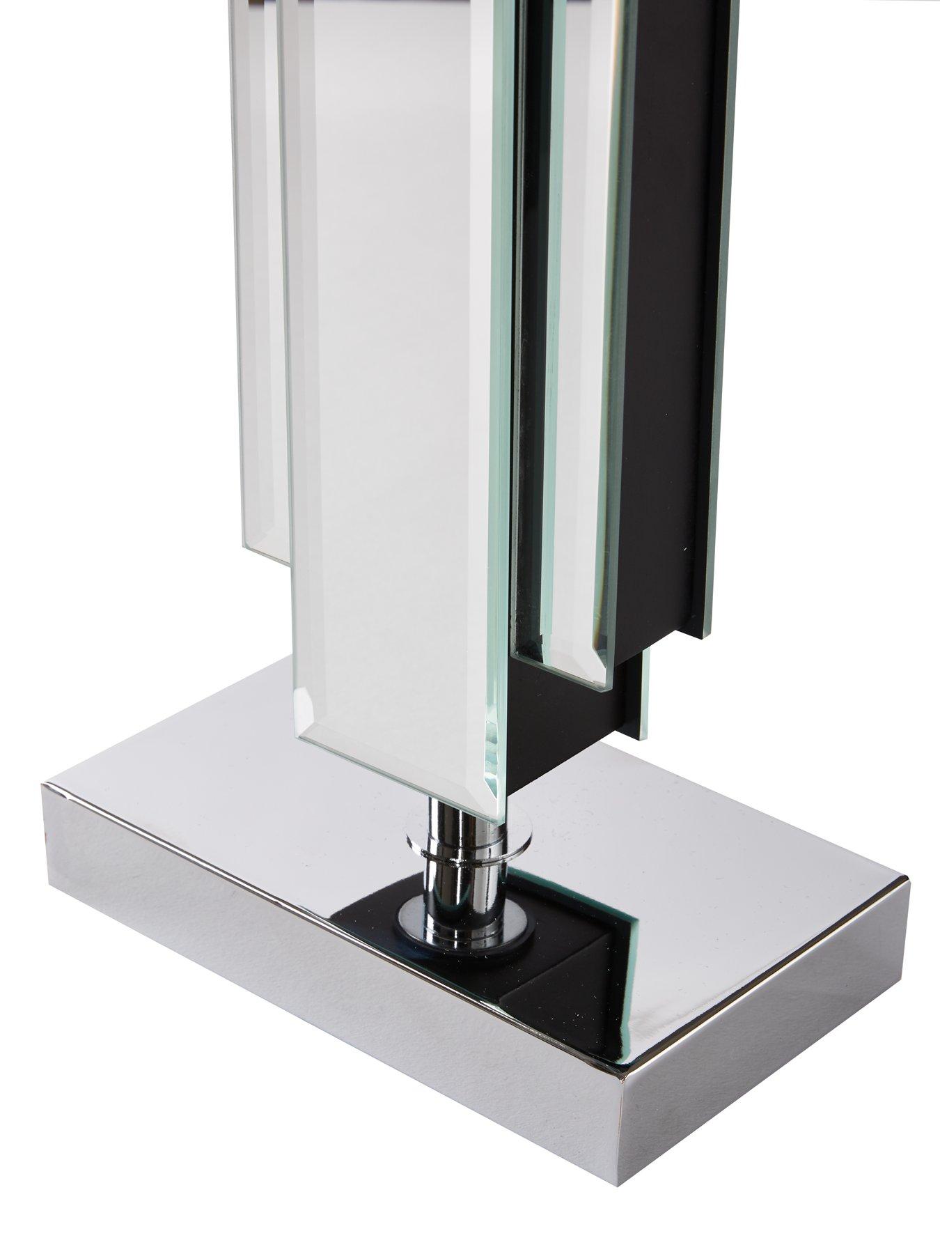 Image 5 of 5 of The Very Collection Rene Mirrored Glass Table Lamp