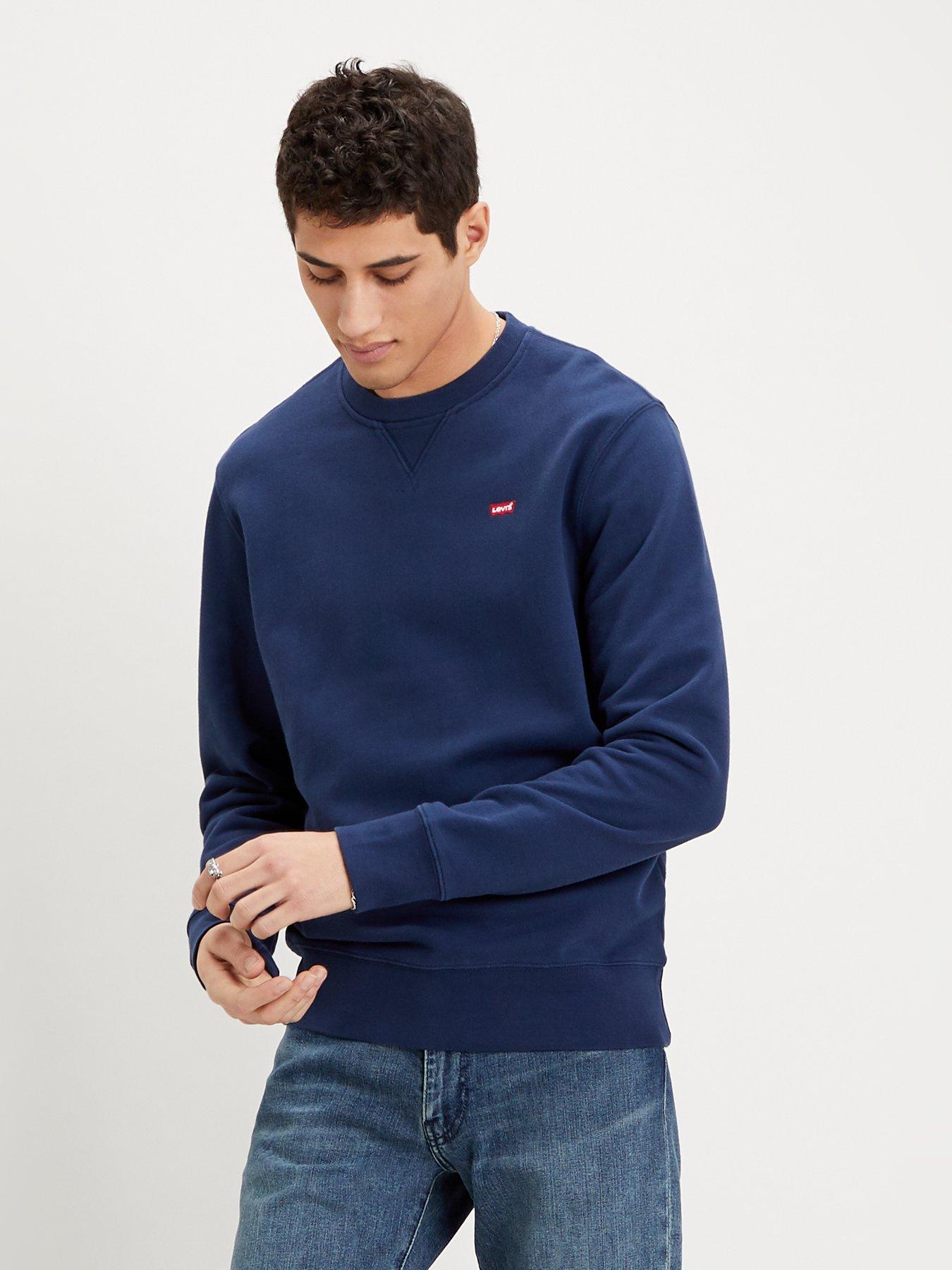 undefined Levi's Original Crew Neck Sweatshirt - Blue