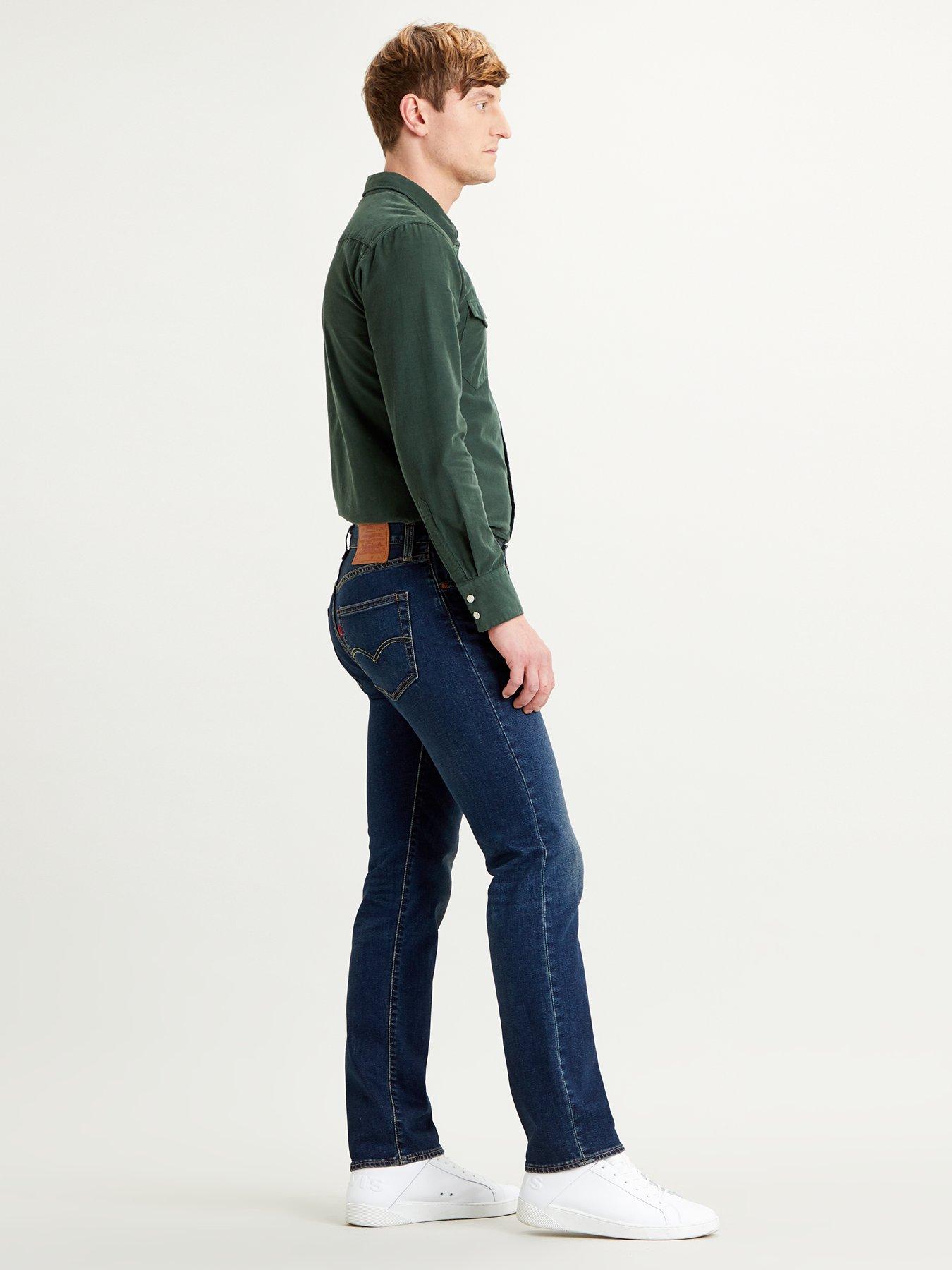 Image 3 of 5 of Levi's 501&reg; Original Straight Fit Jeans - Block Crusher - Dark Blue