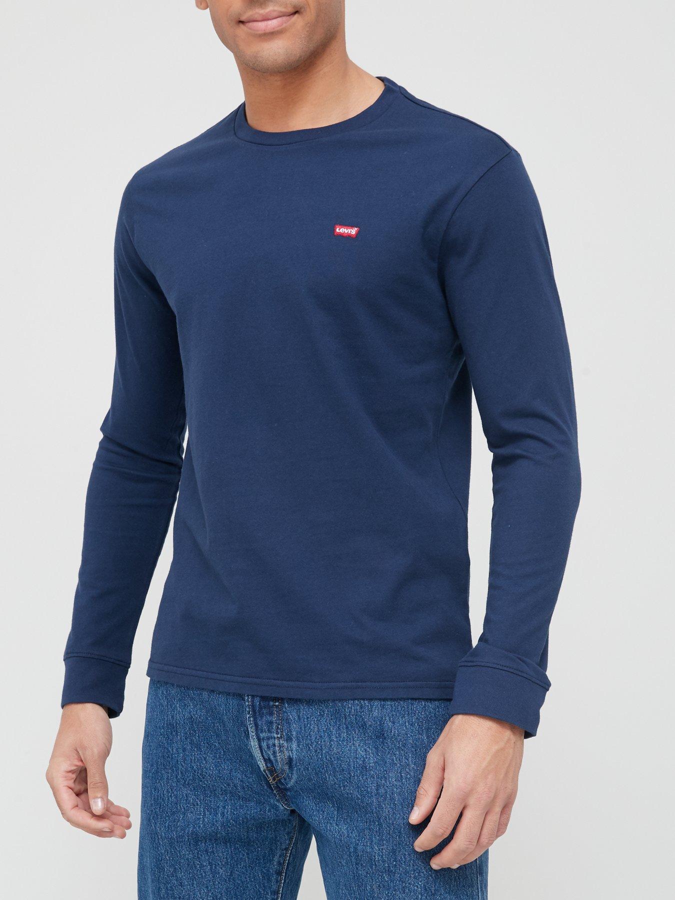 Navy levis store t shirt