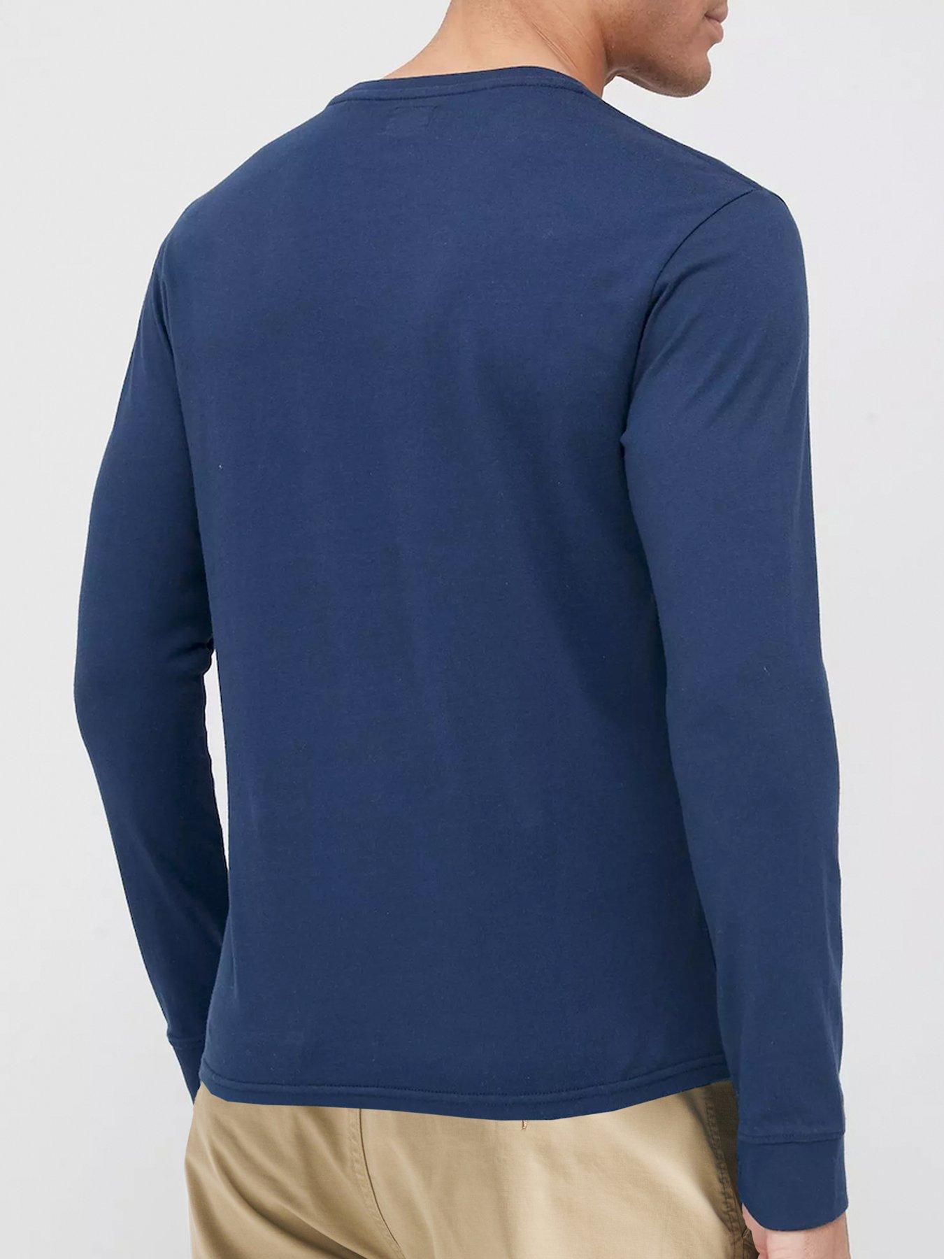 Image 2 of 5 of Levi's Long Sleeve T-shirt - Navy