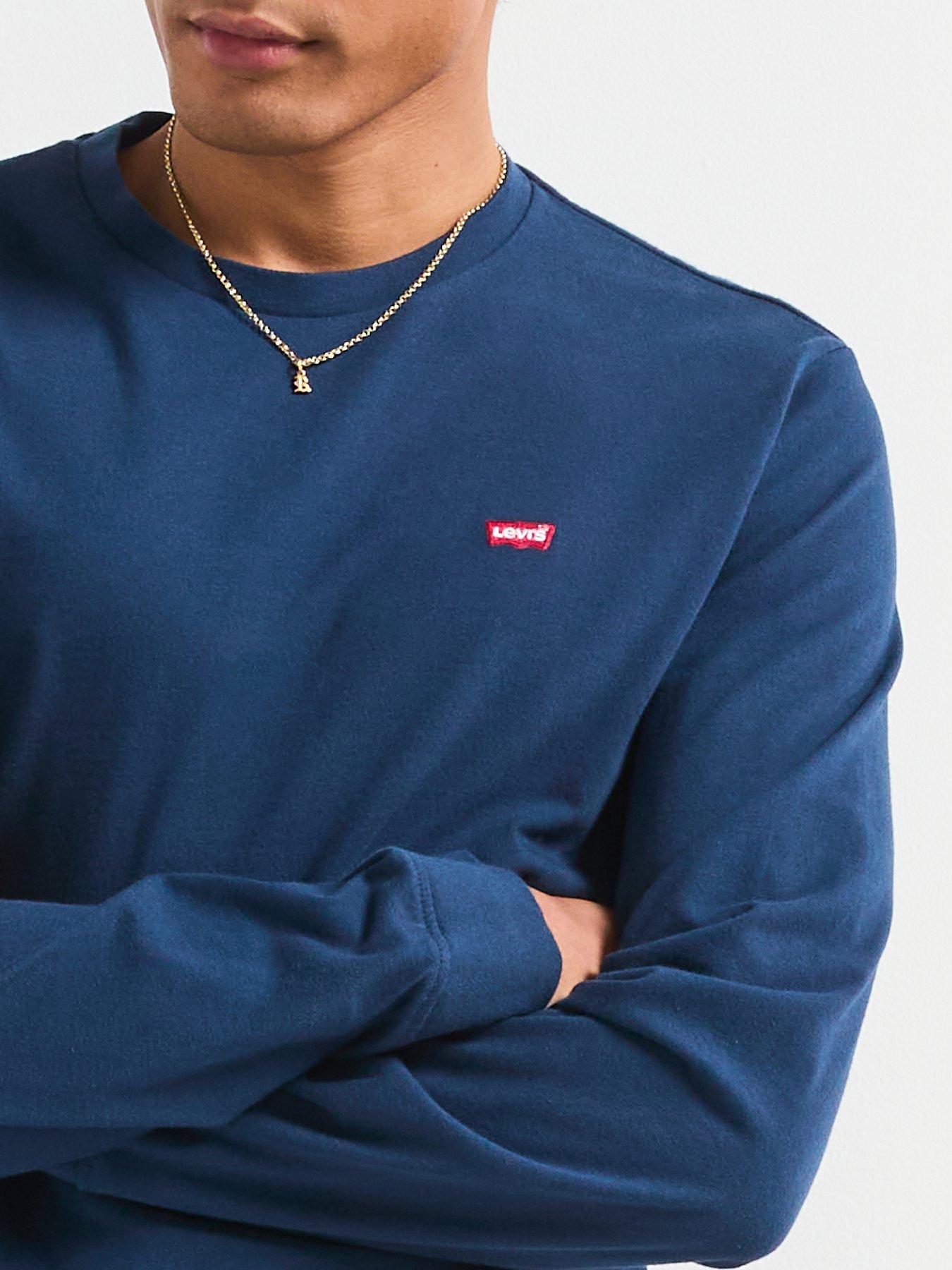 Image 4 of 5 of Levi's Long Sleeve T-shirt - Navy
