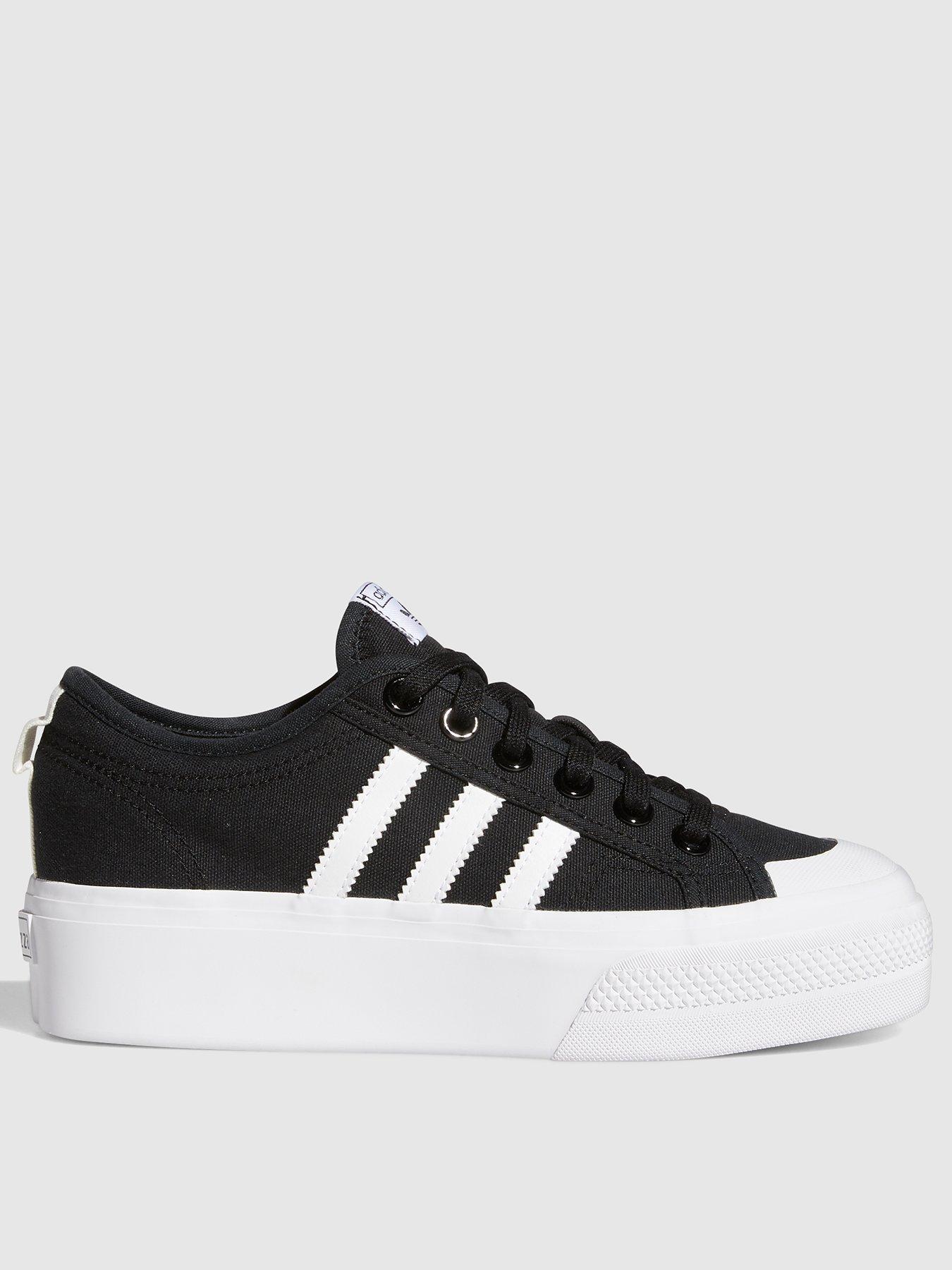 adidas-originals-womens-nizza-platform-trainers-blackwhiteback