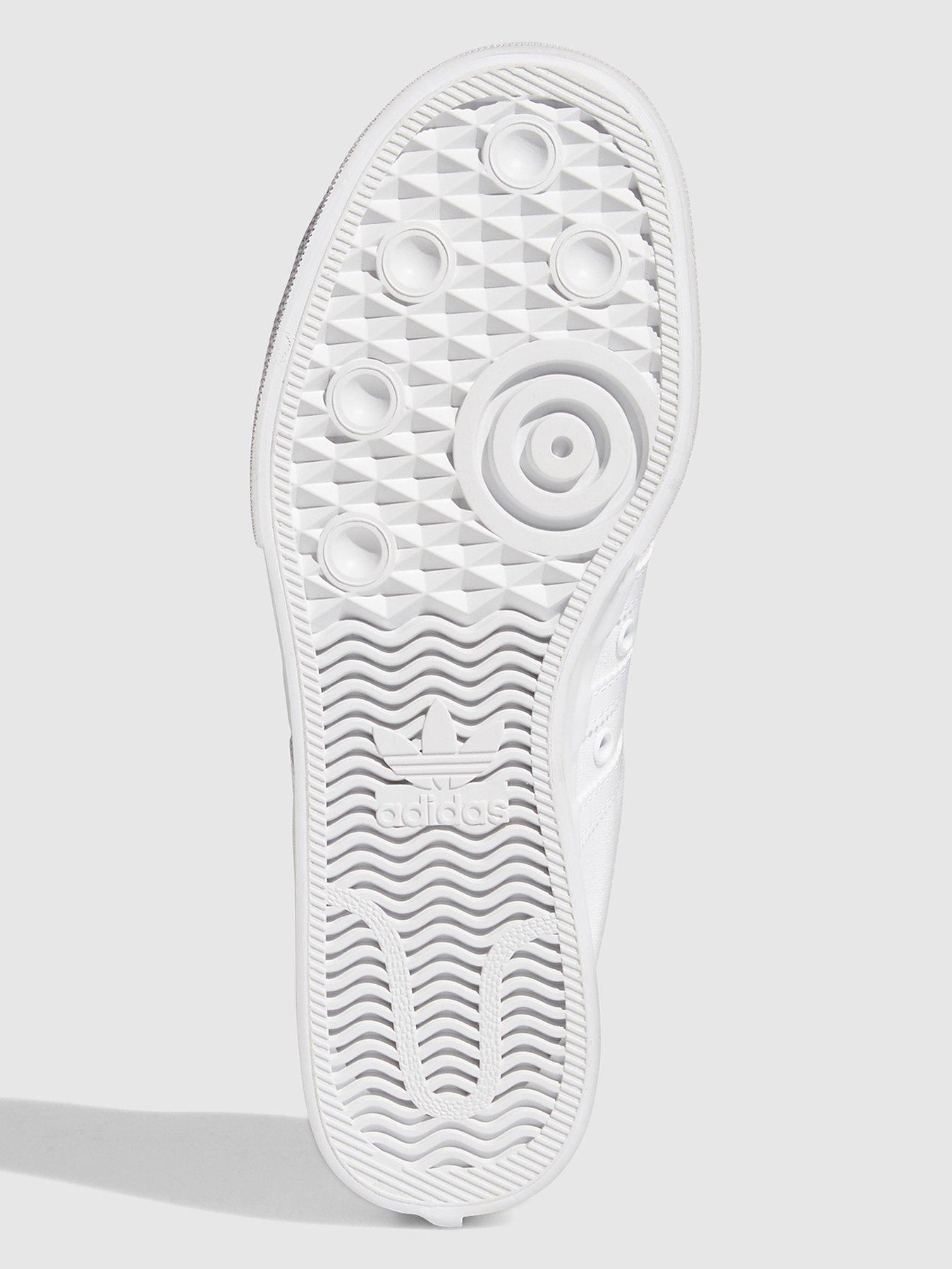 Image 5 of 6 of adidas Originals Womens Nizza Platform Trainers - White