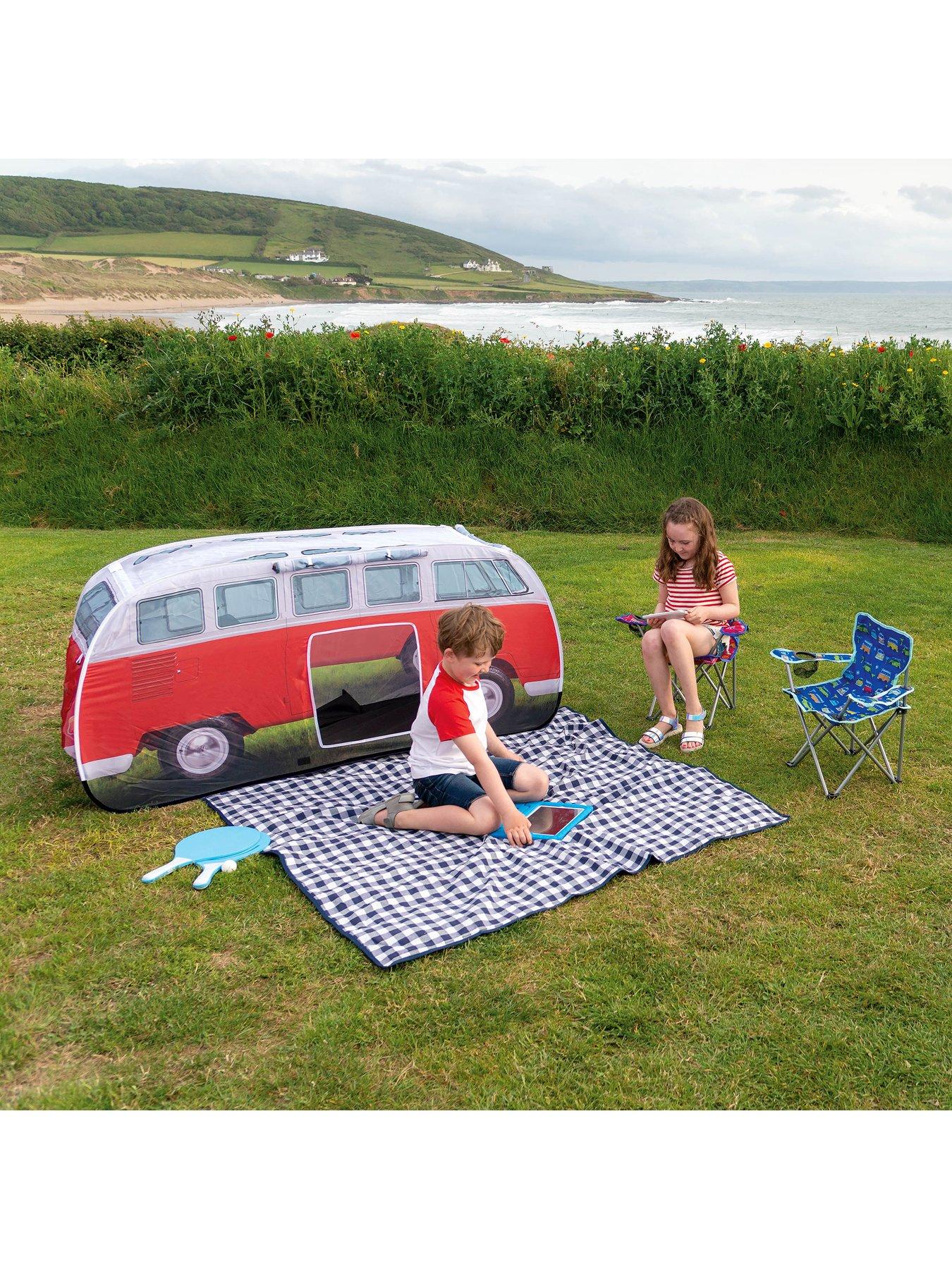 Image 6 of 6 of Volkswagen Vw Kids Pop Up Tent Dove Red