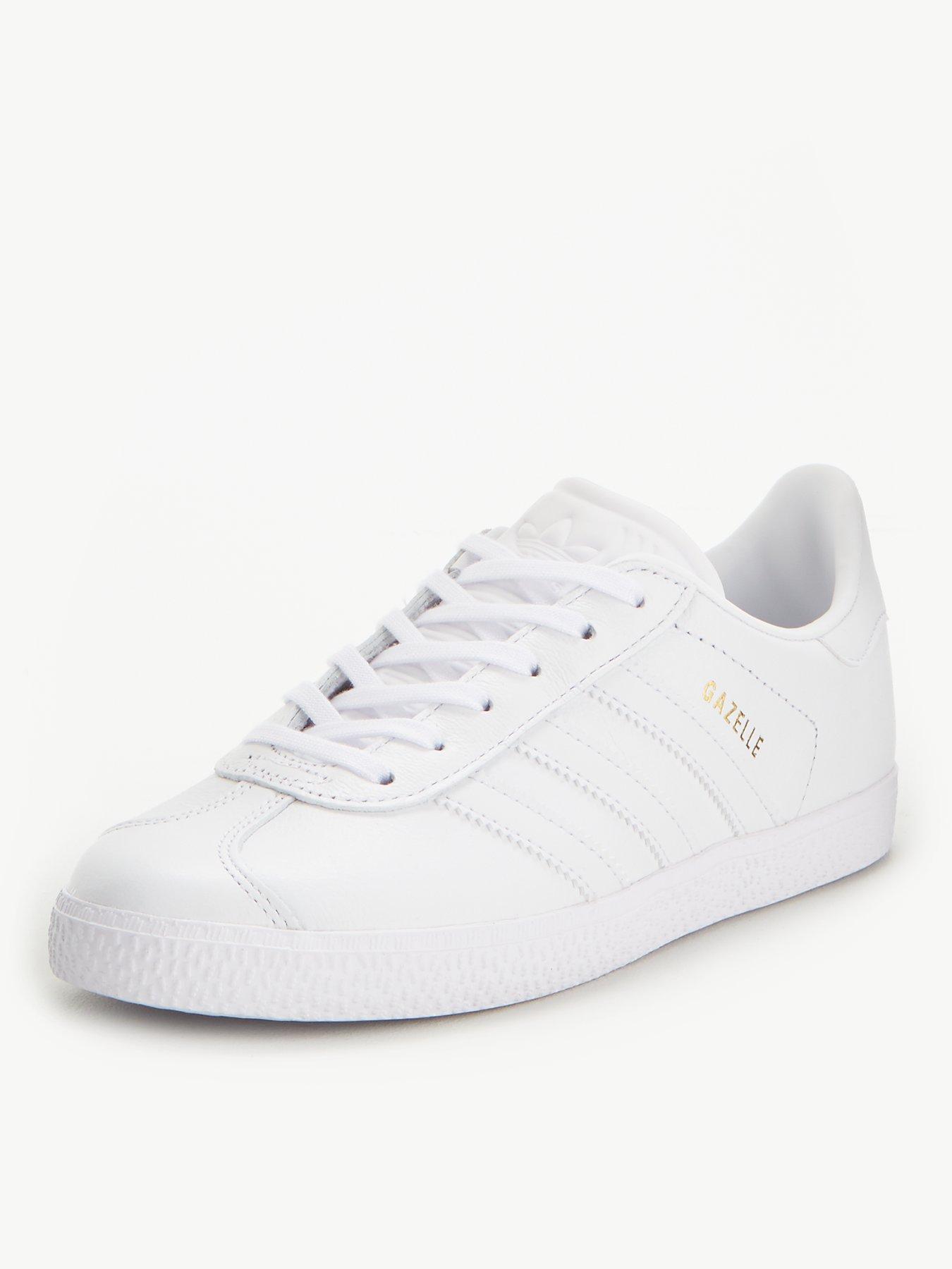 adidas Originals Unisex Junior Gazelle Trainers - White/White | Very Ireland