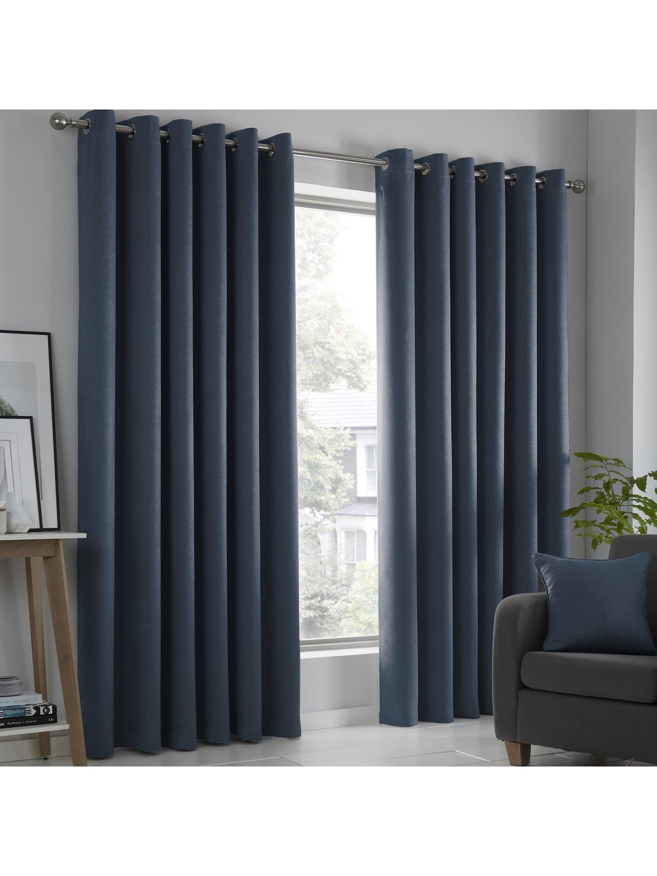 undefined Strata Dim-Out Eyelet Curtains