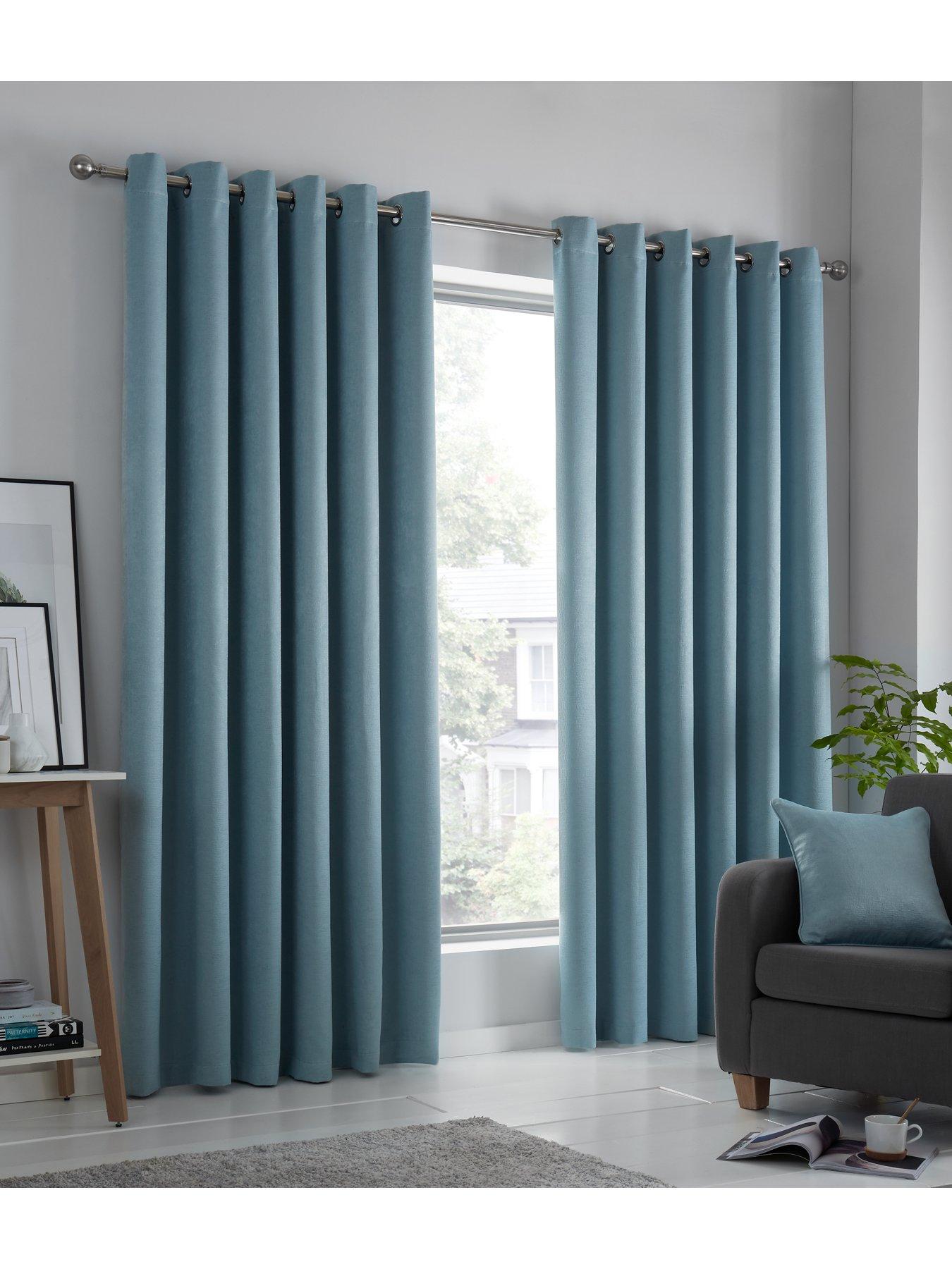 undefined Strata Dim-Out Eyelet Curtains
