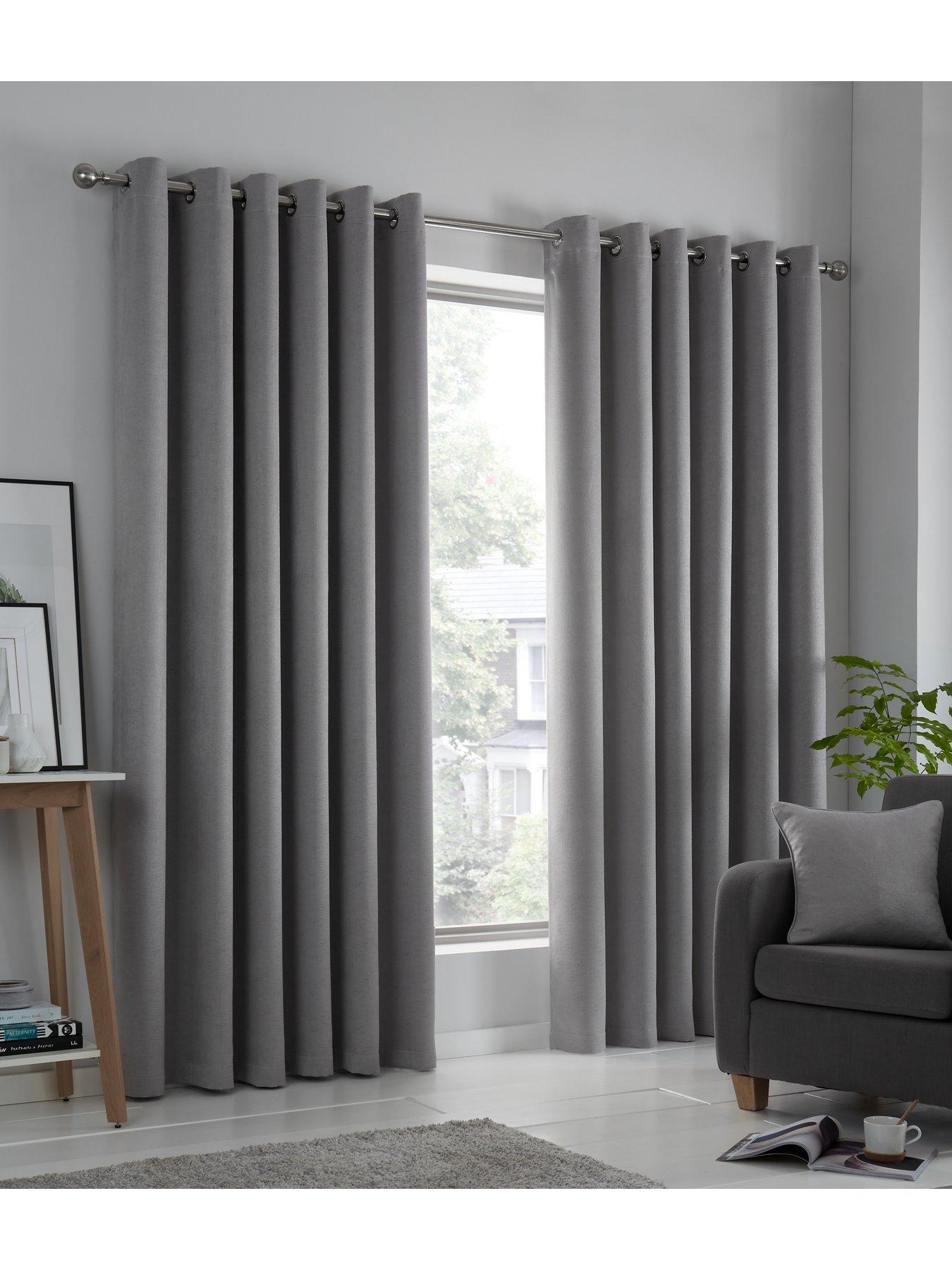 undefined Strata Dim-Out Eyelet Curtains