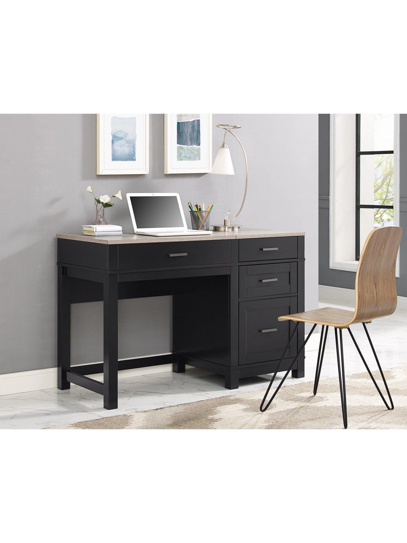 undefined Carver Lift Up Desk - Black