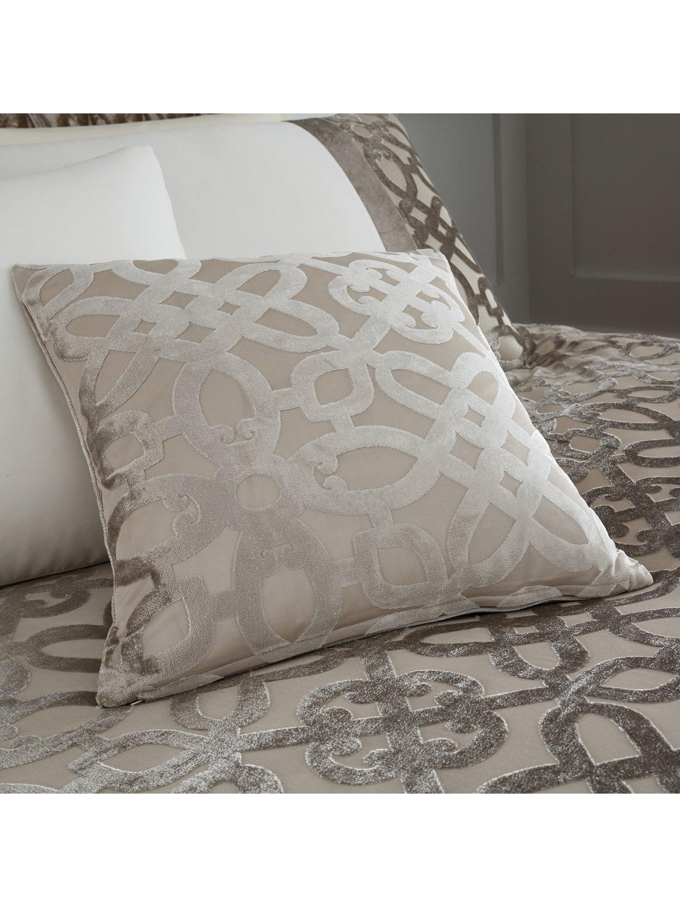 catherine-lansfield-lattice-cut-velvet-cushion-naturalback