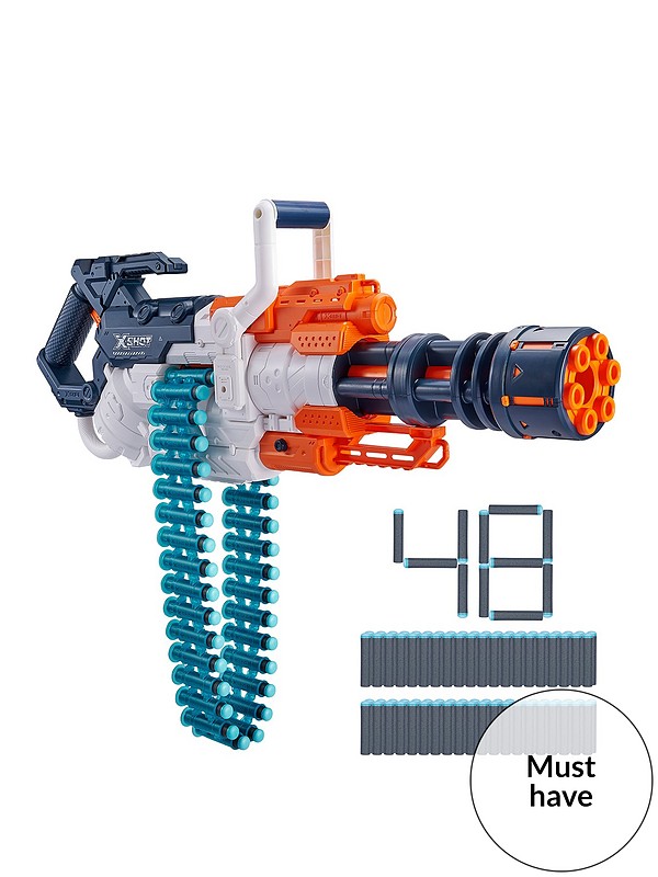 X-SHOT Excel-Crusher with 48 Darts and Rapid Fire Belt. | Very Ireland